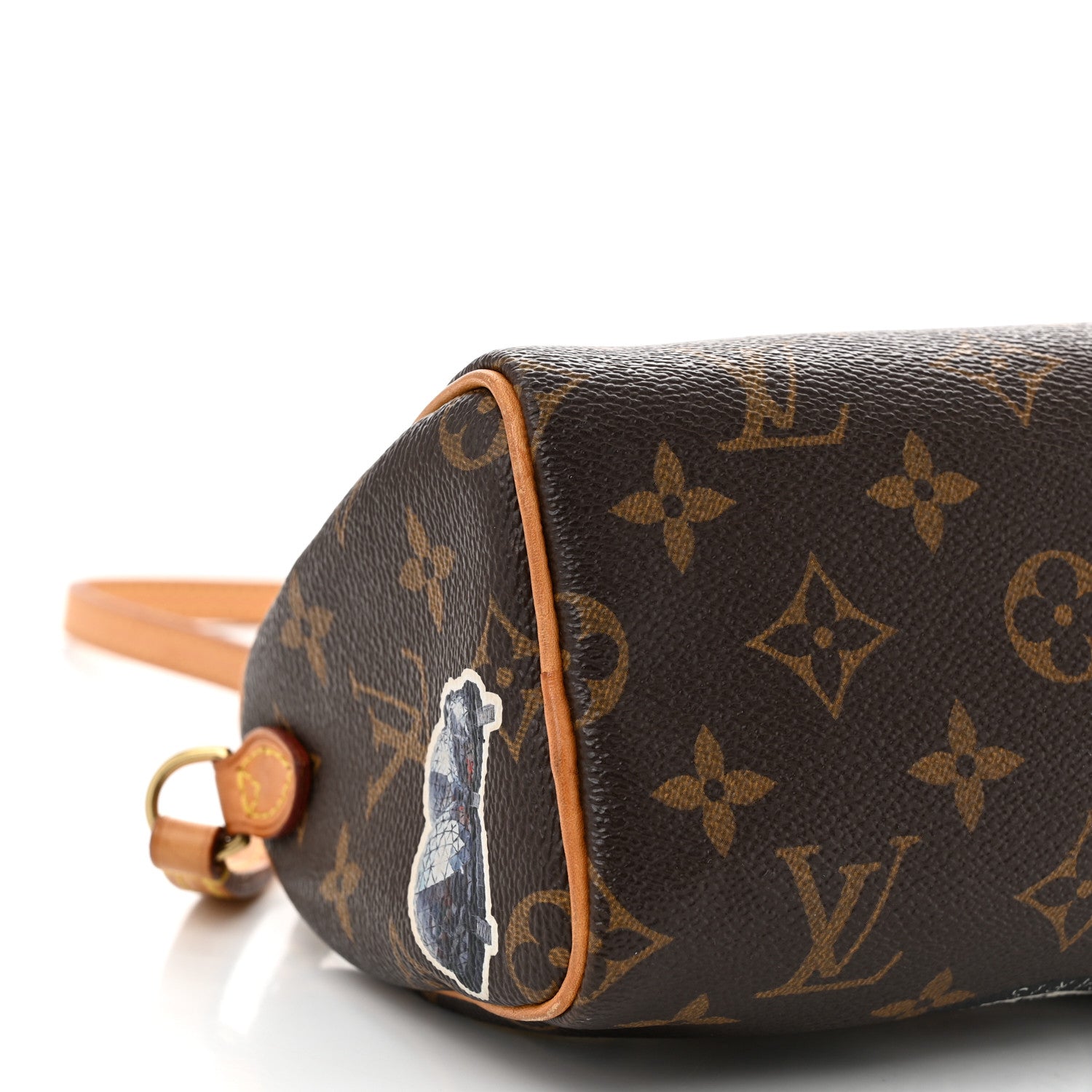 Louis Vuitton Monogram World Tour Nano Speedy 9 of 10