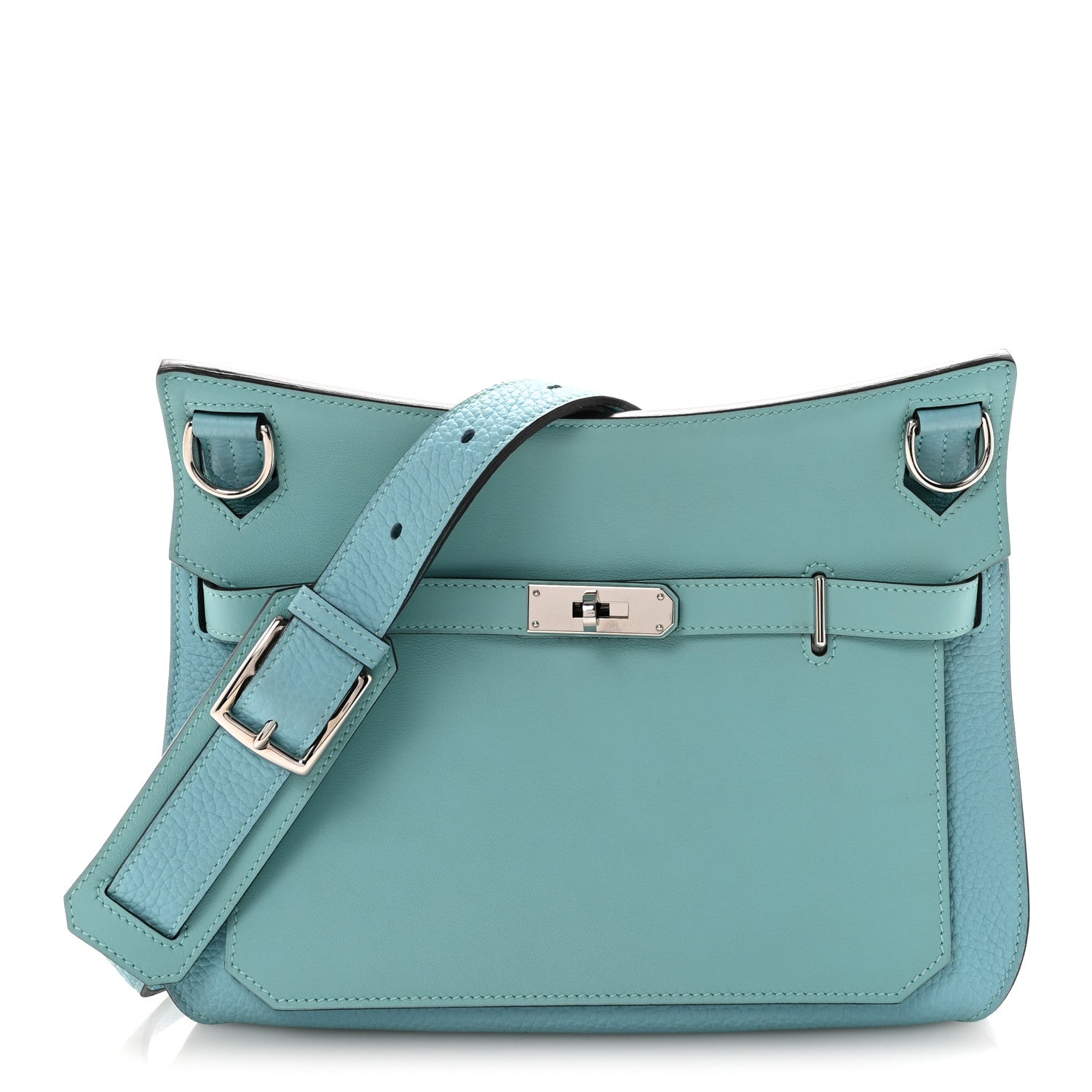Hermes Swift Taurillon Clemence Jypsiere 28 Bleu Atoll 1870198