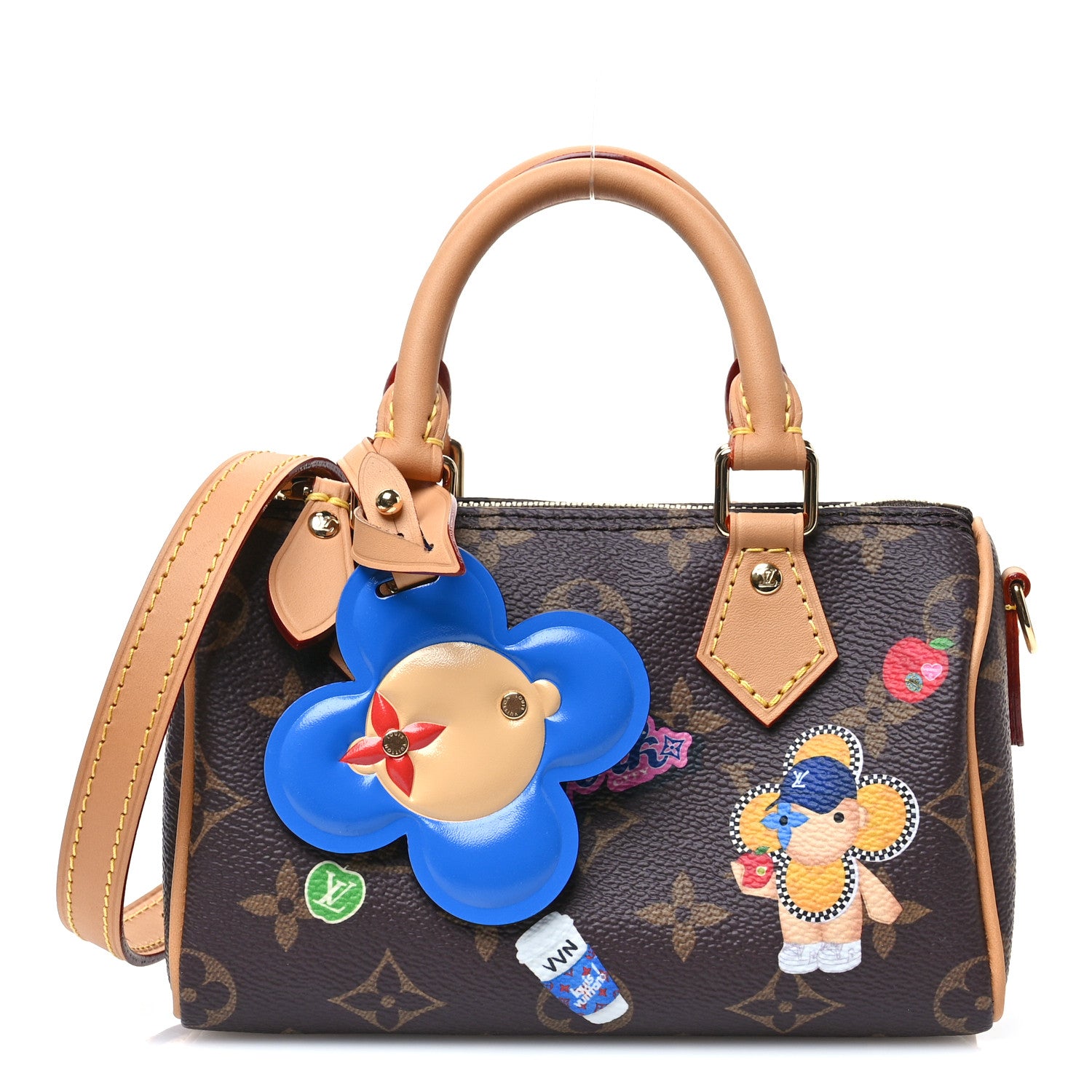 Louis Vuitton Monogram 57th Street NYC Nano Speedy Yellow Cab