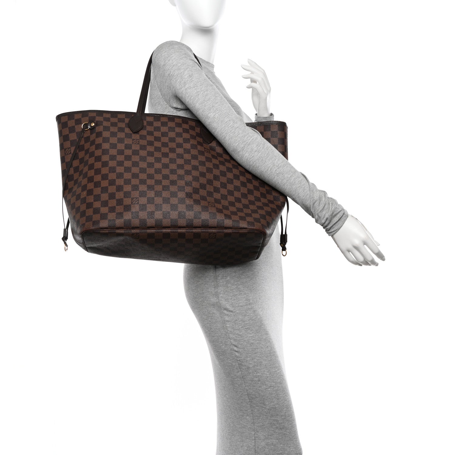 Louis Vuitton Damier Ebene Neverfull GM 2 of 16