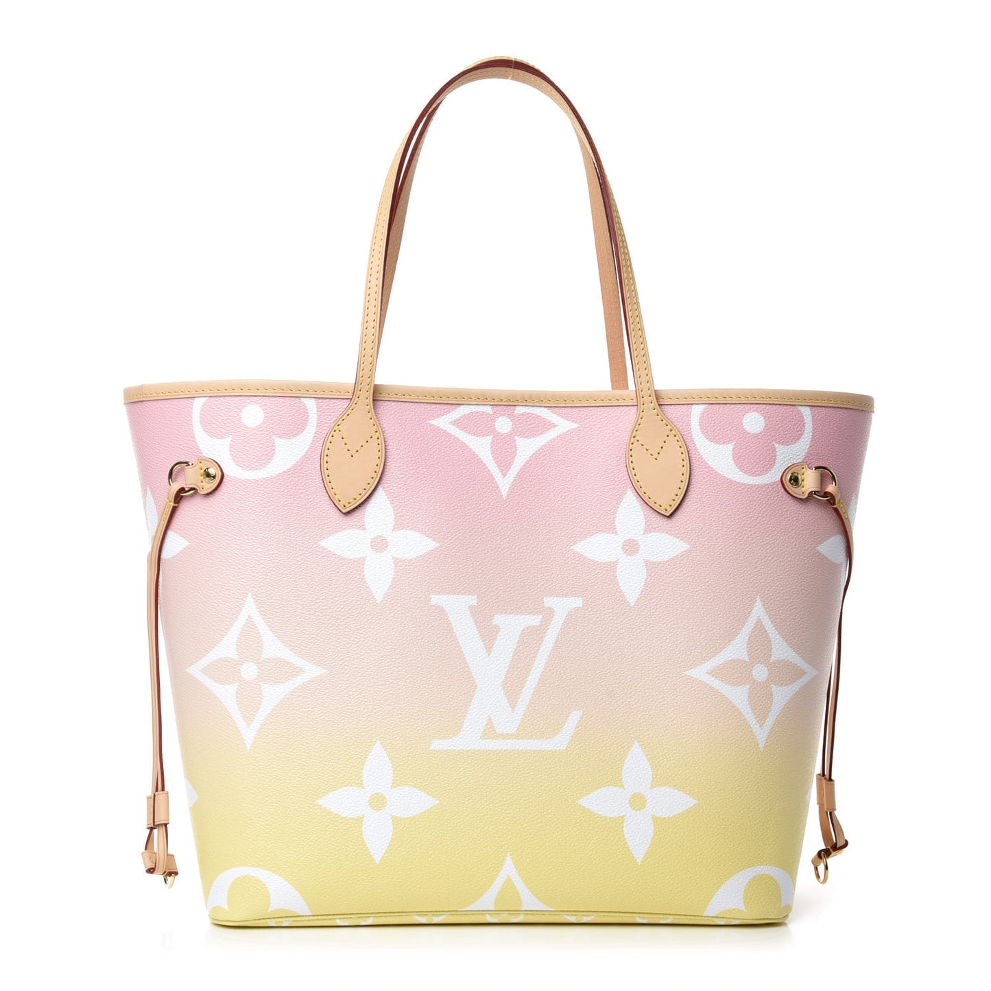 Monogram Giant By The Pool Neverfull MM Light Pink