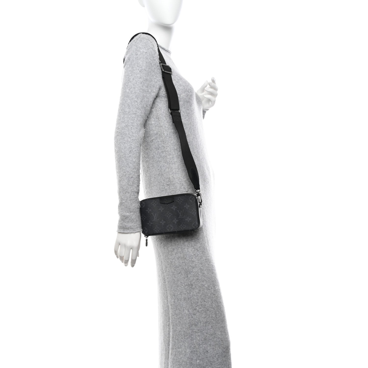 Louis Vuitton Monogram Eclipse Alpha Wearable Wallet 2 of 11