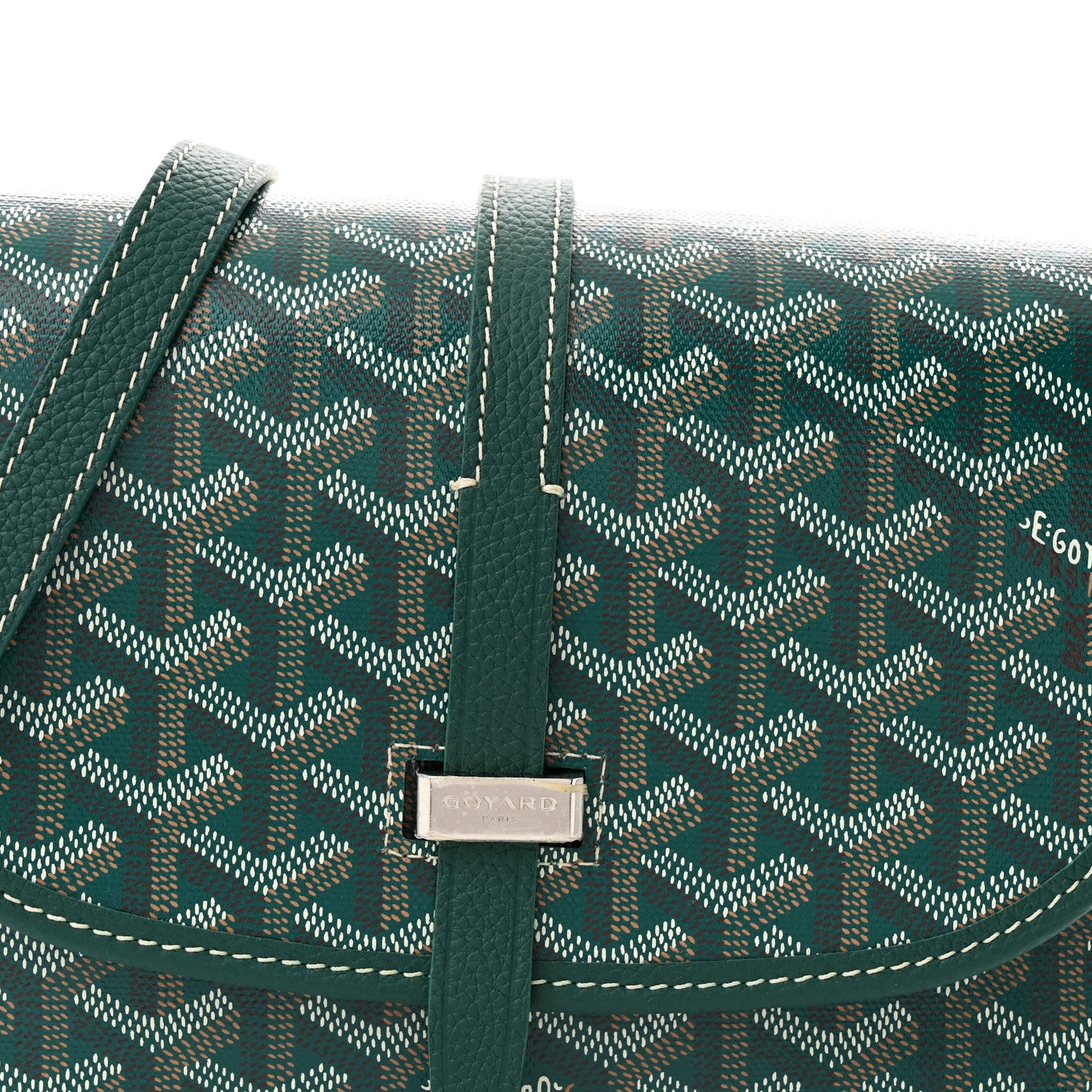 Goyard Goyardine Belvedere II PM Messenger Bag Green 7 of 9