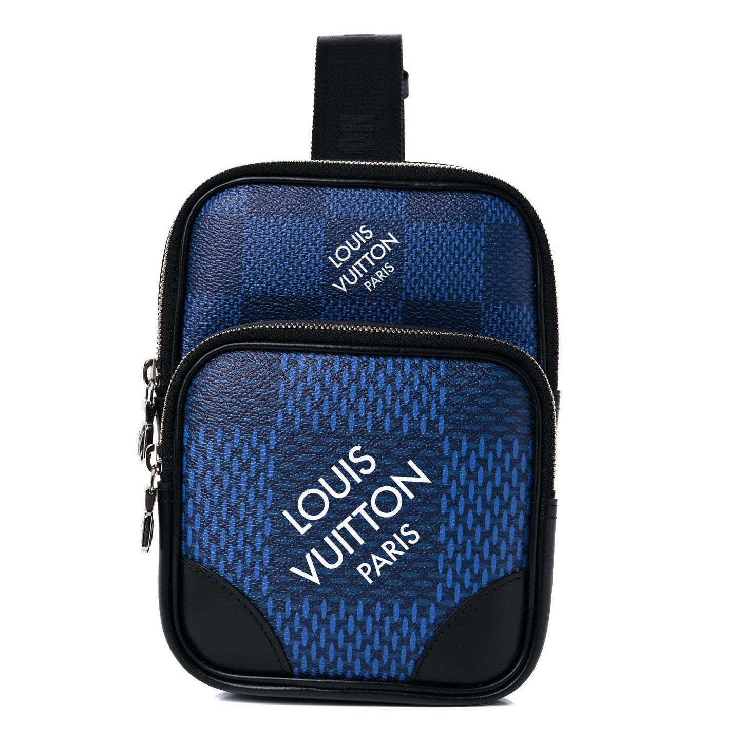 Damier Graphite 3D Amazone Sling Bag Navy Black