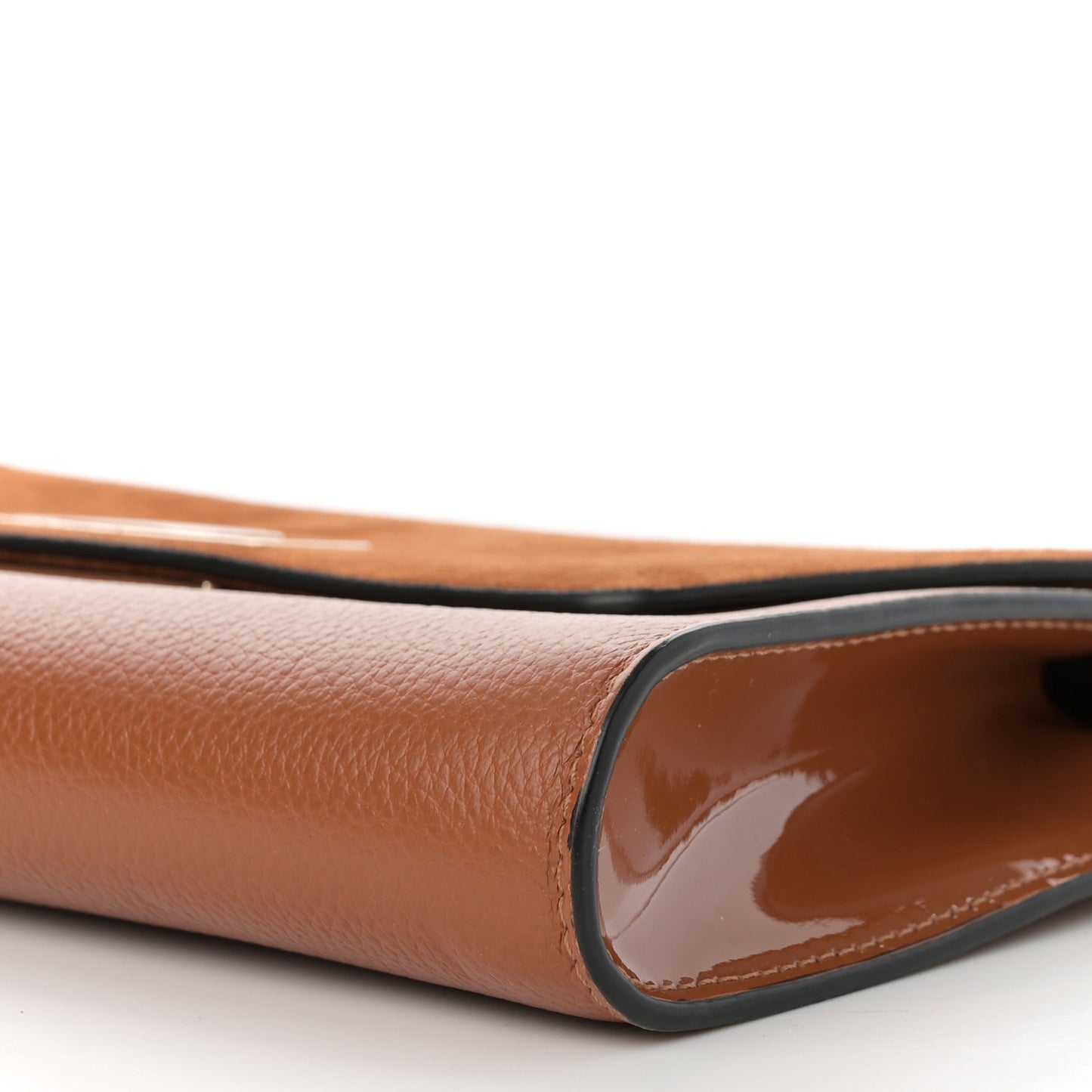 Veau Velours Calfskin Vero Dodat Clutch Cannelle