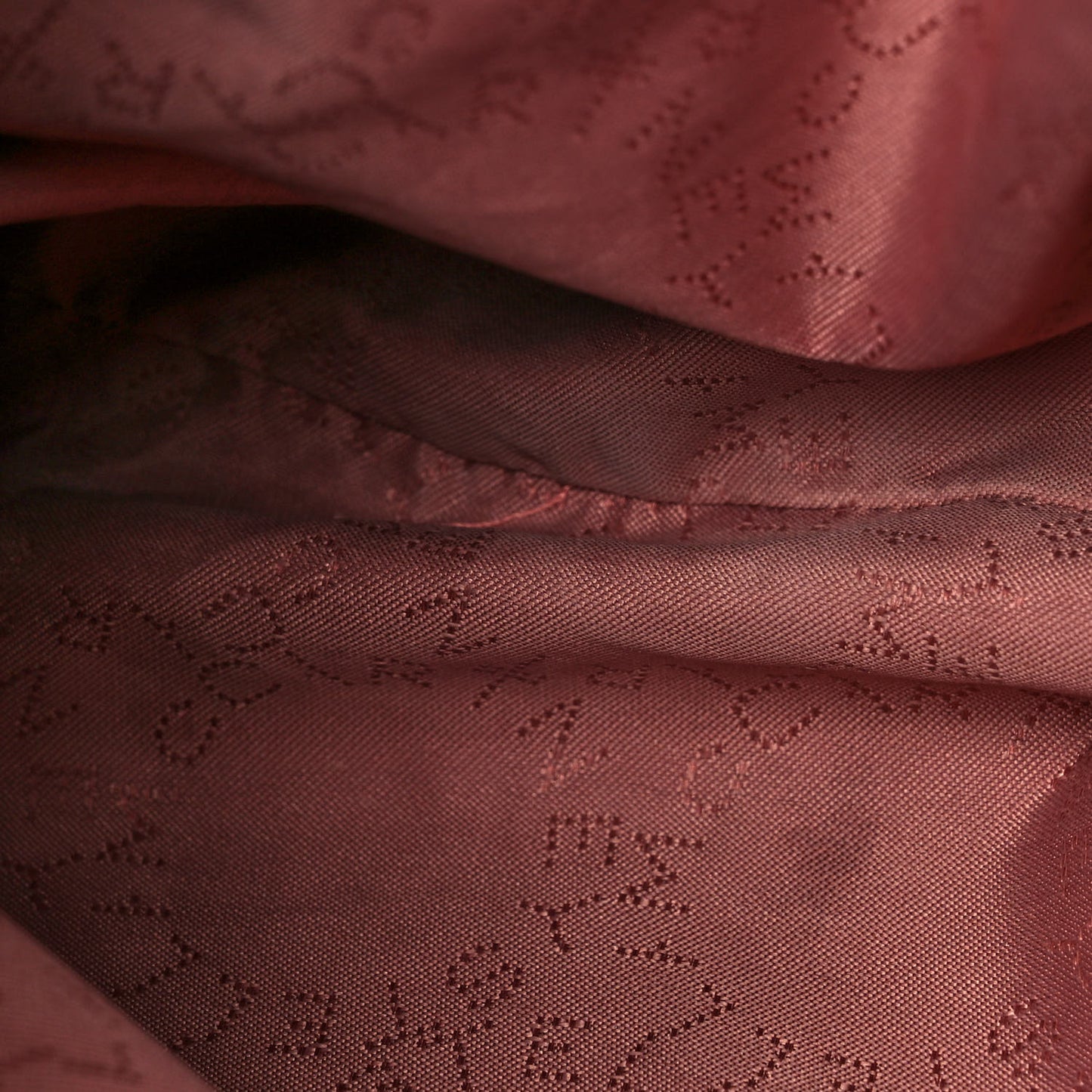 Shaggy Deer Quilted Small Falabella Tote Light Grey