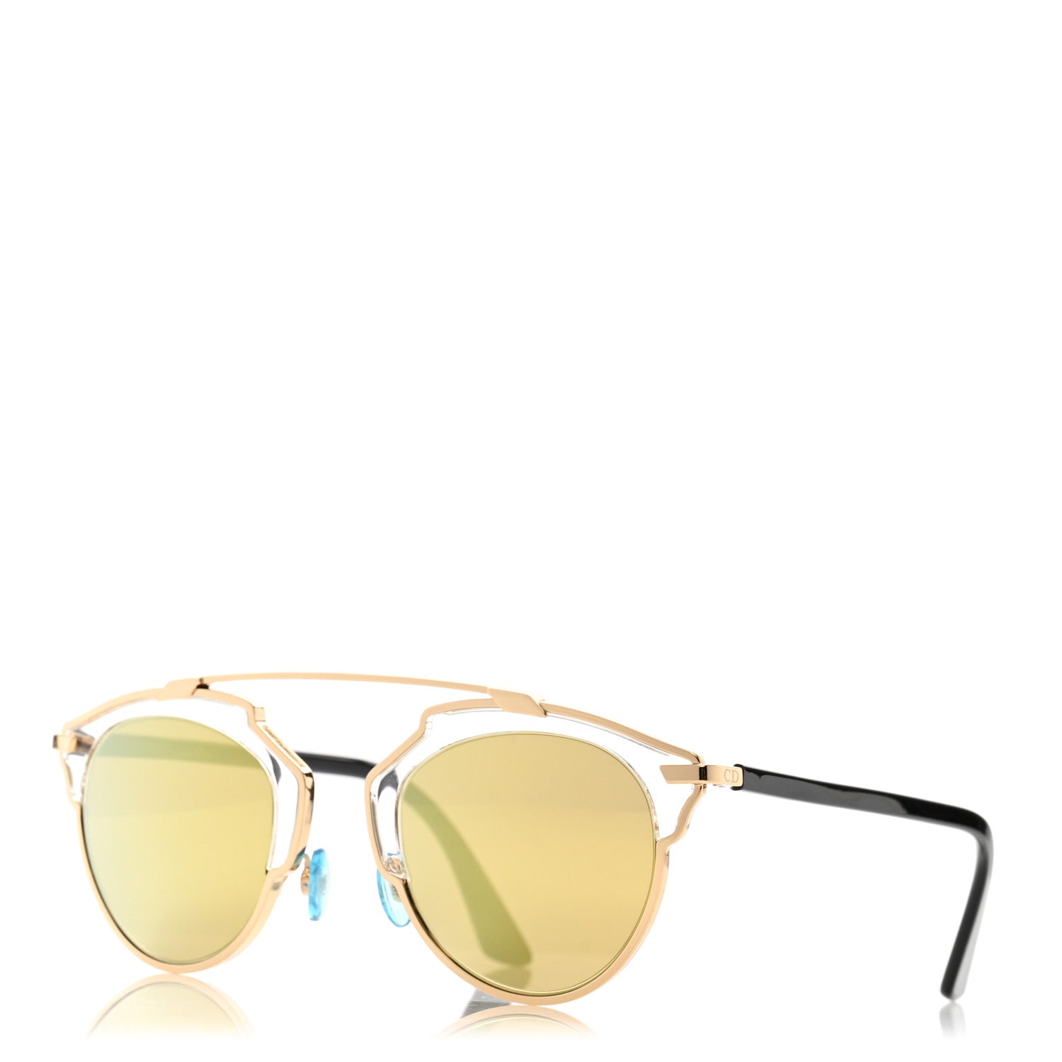 Christian Dior So Real Sunglasses Gold 1656719 – FASHIONPHILE