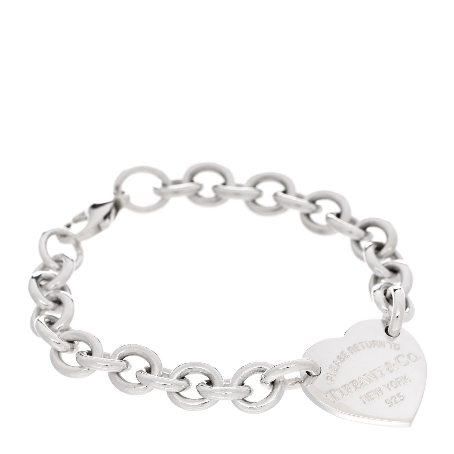 Sterling Silver Return to Tiffany Heart Tag Bracelet