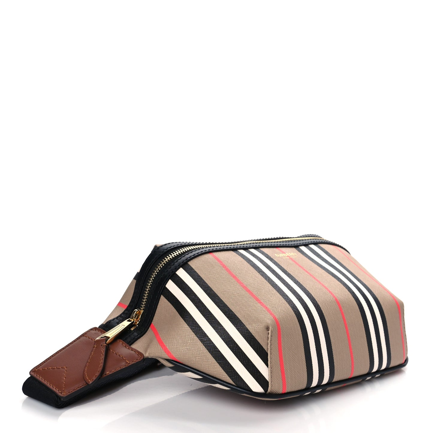 E-Canvas Icon Stripe Sonny Bum Bag Archive Beige