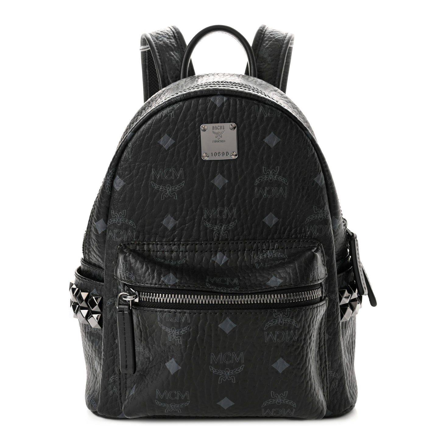 Visetos Side Stud Mini Stark Backpack Black