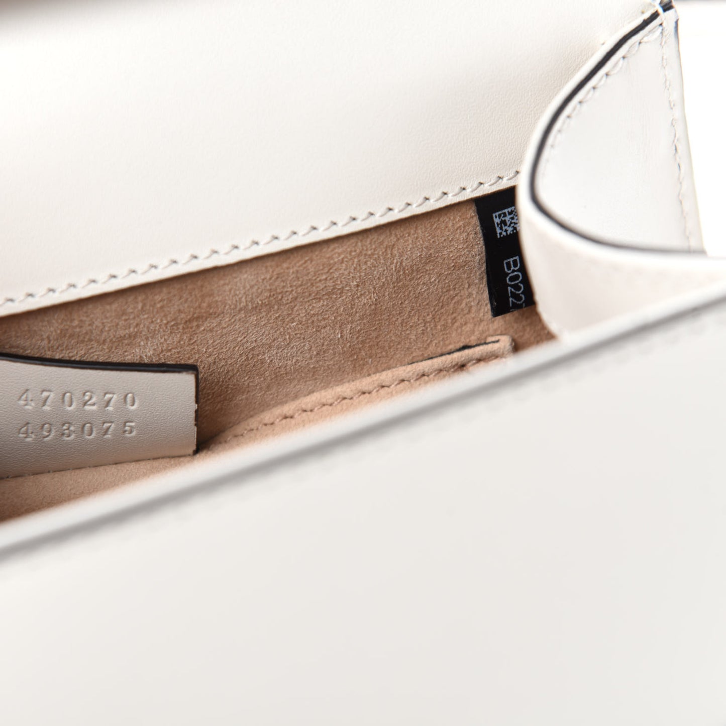 Calfskin Animal Studs Mini Sylvie Top Handle Bag White