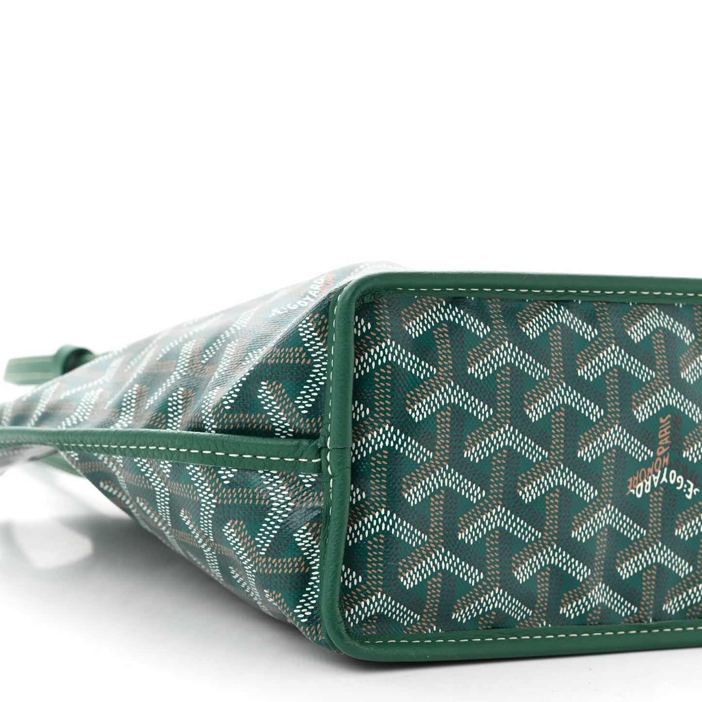 Goyardine Reversible Mini Anjou Green