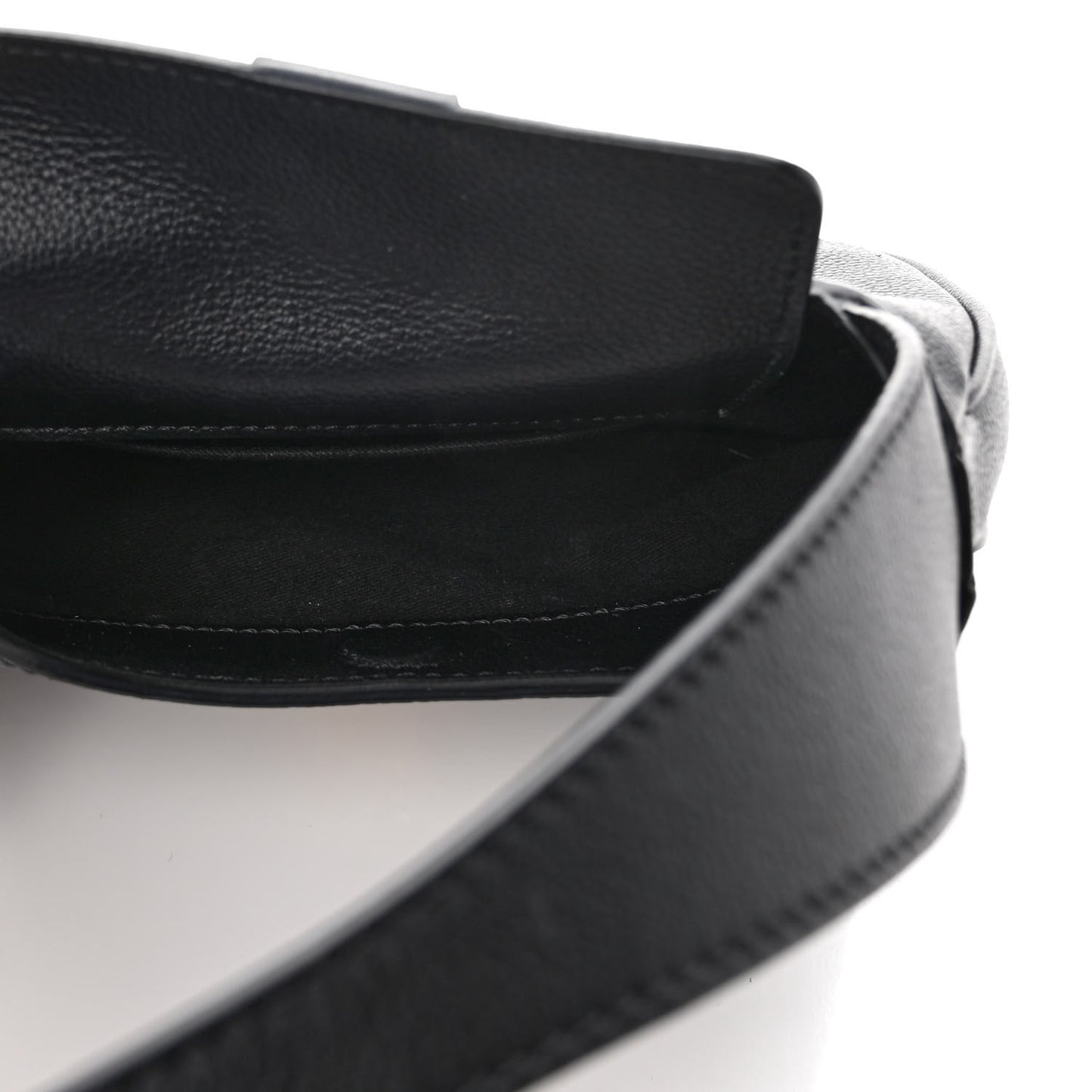 Calfskin La Medusa Small Hobo Crossbody Black