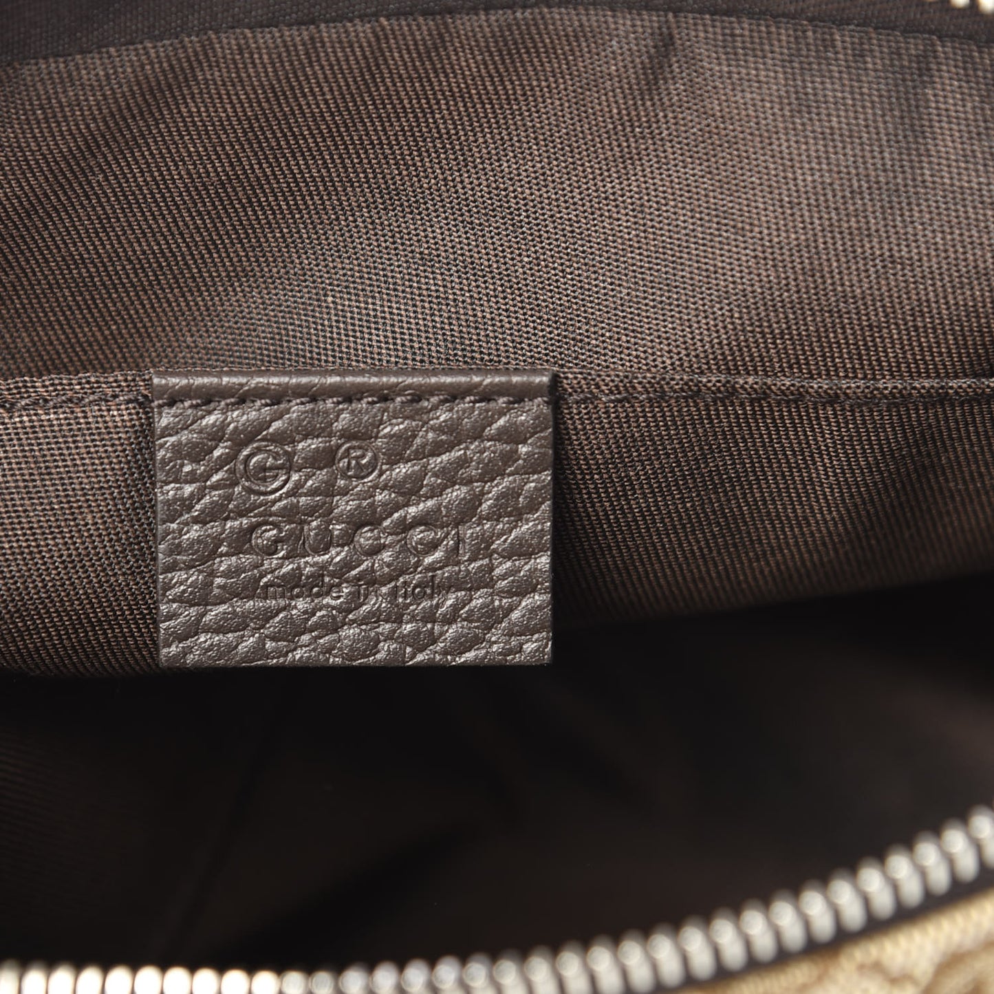 Monogram Belt Bag Dark Brown
