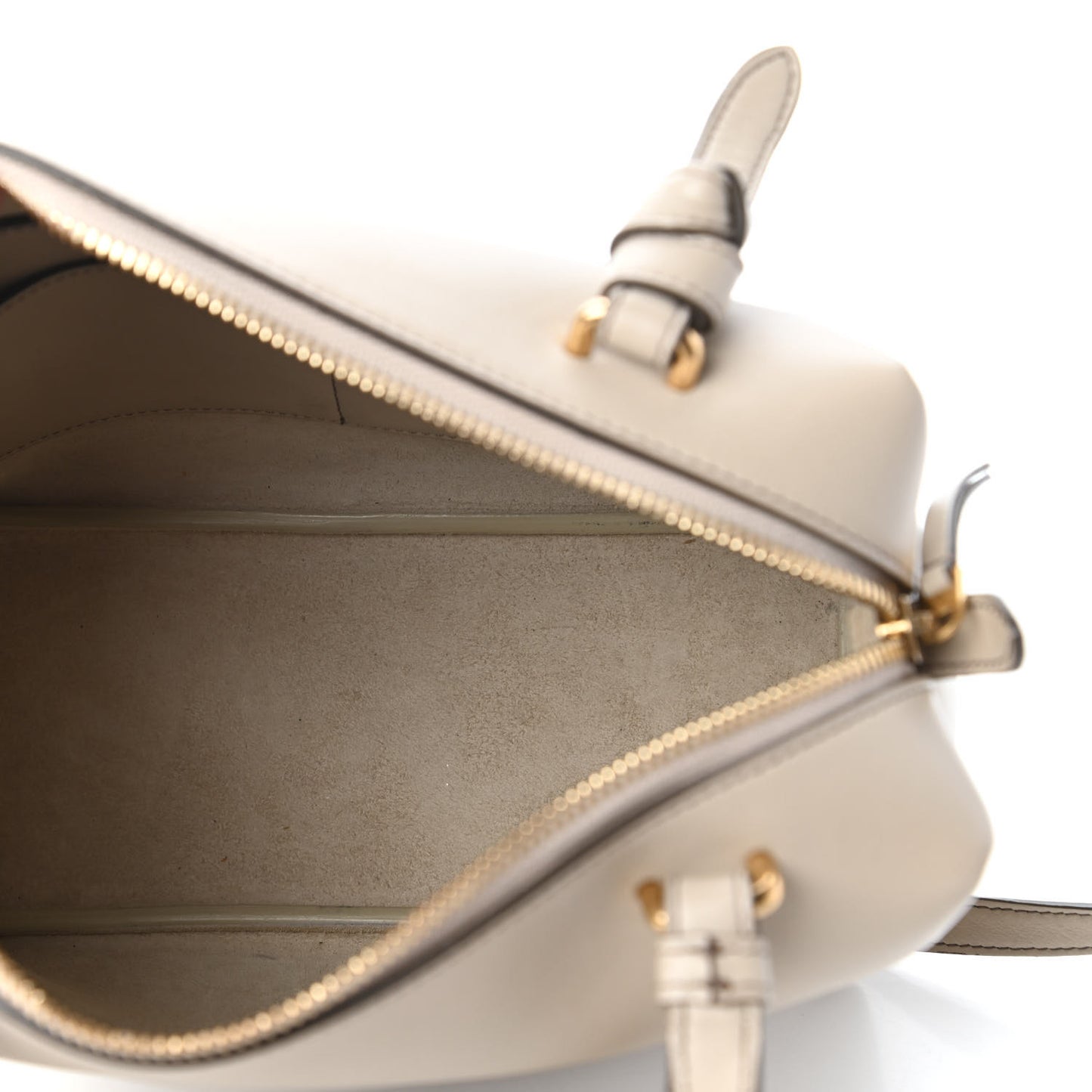 Lambskin Small Soft Cube Satchel Light Taupe