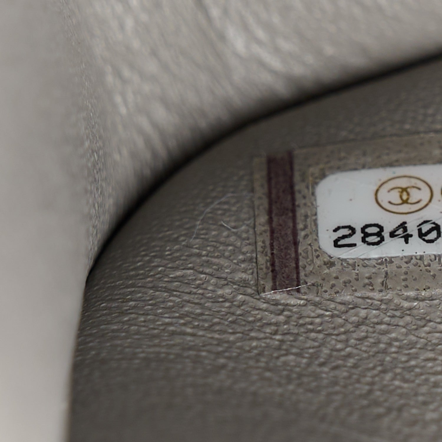 Chanel Lambskin Quilted Jumbo Double Flap Grey 8 of 11