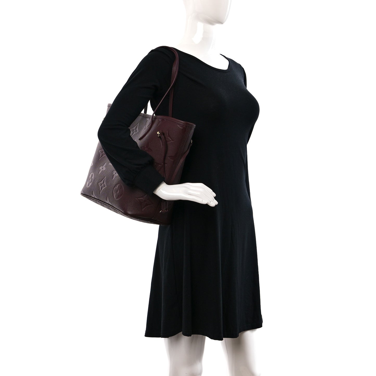 Empreinte Monogram Giant Neverfull MM Wine