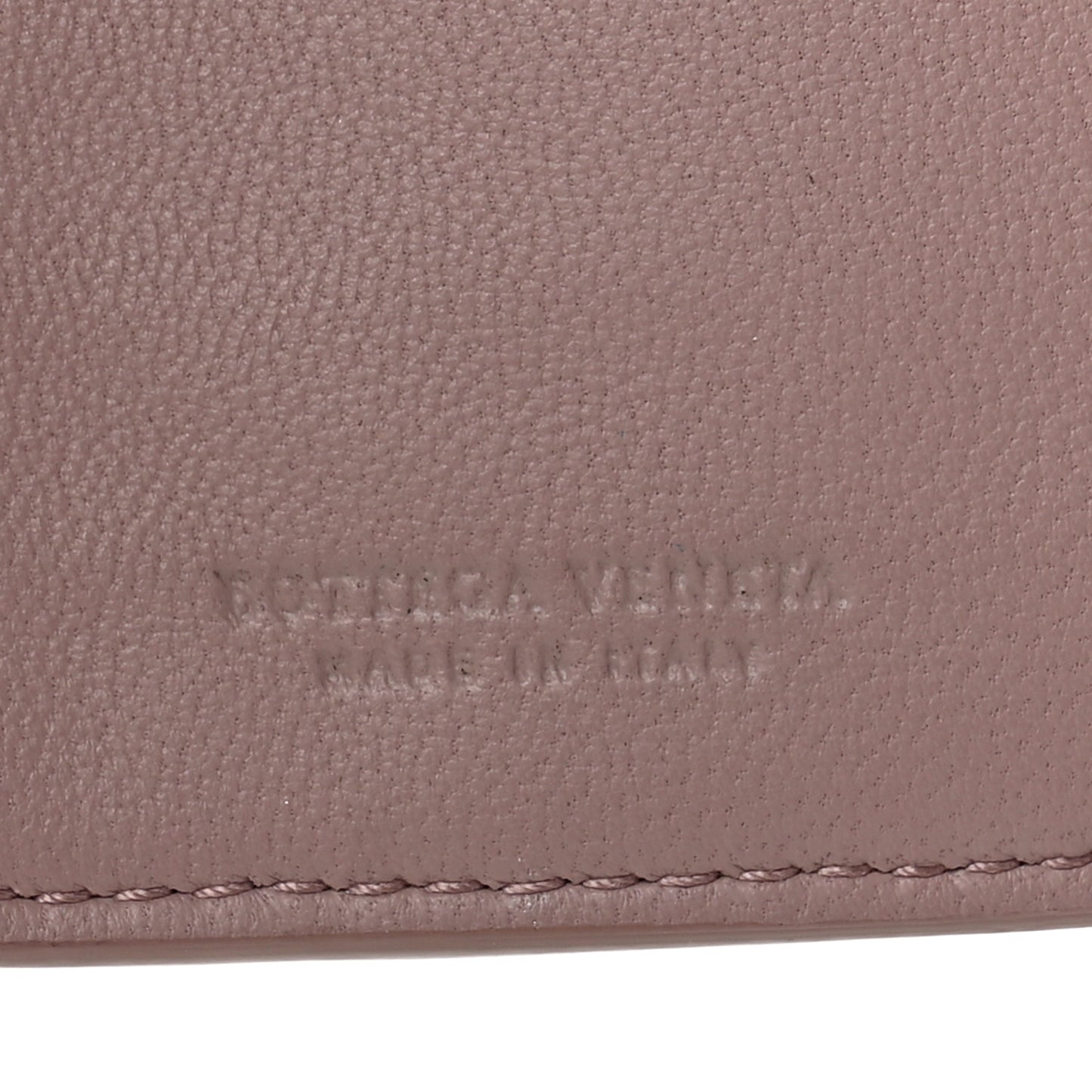 Nappa Intrecciato French Flap Wallet Mallow