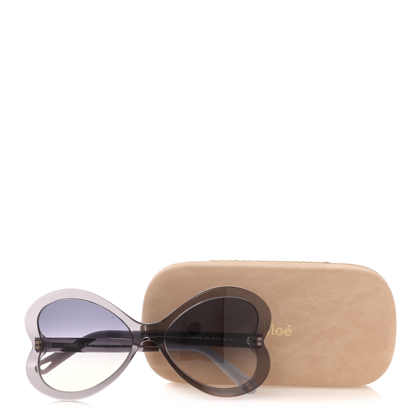 Acetate Heart Sunglasses CE764S Grey