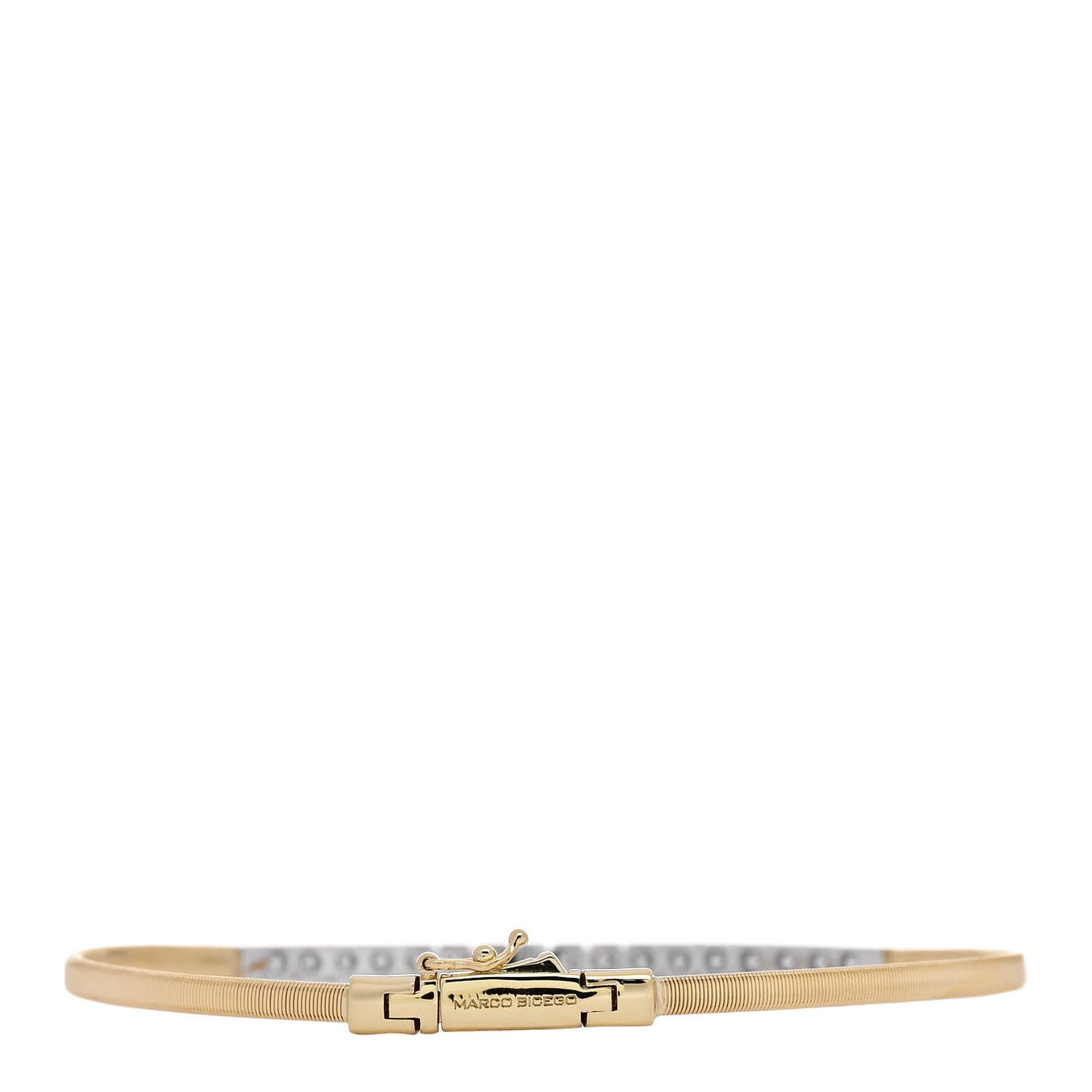 18K Yellow White Gold Diamond Masai Bracelet
