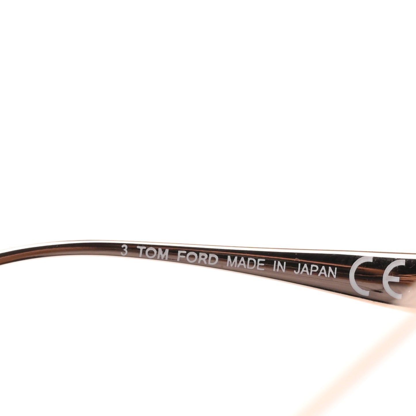 Titanium Milla Aviator Sunglasses TF784 Gold