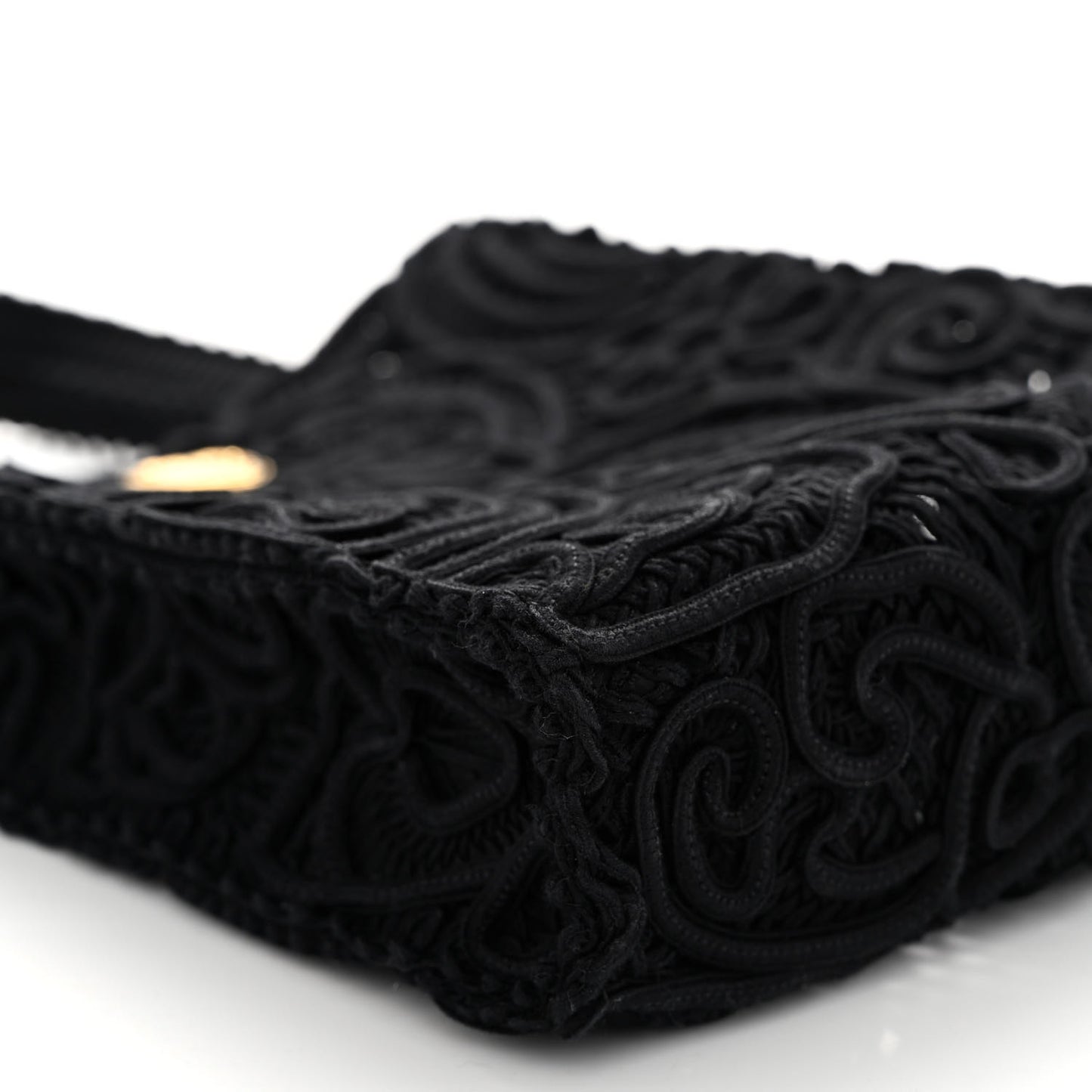 Cordonetto Lace Tote Black