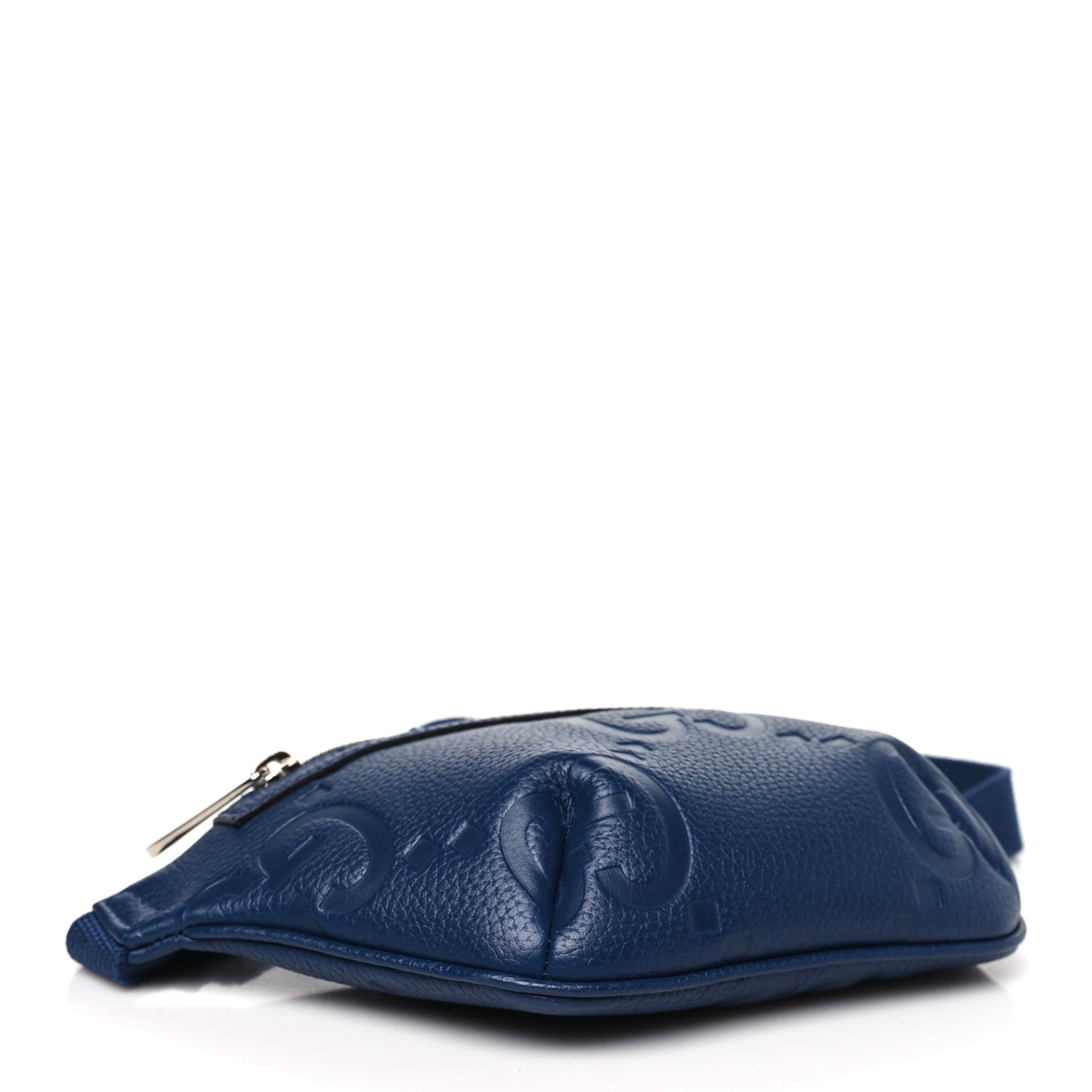Gucci Piuma Calfskin Jumbo GG Embossed Small Belt Bag Royale 4 of 10