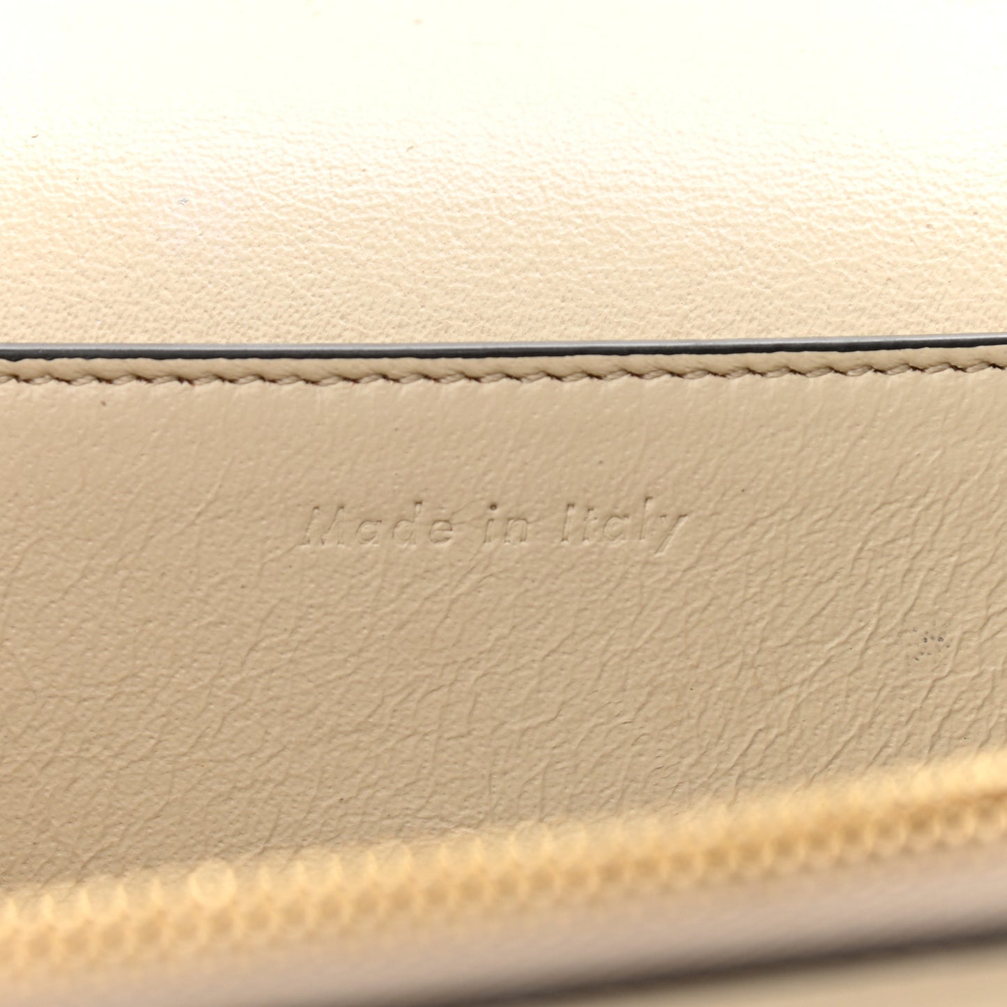 Shiny Smooth Calfskin Medium Frame Shoulder Bag Grege Storm
