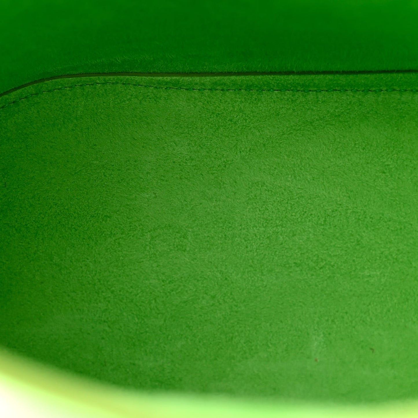 Soft Calfskin Mini Gancini Hobo Lime