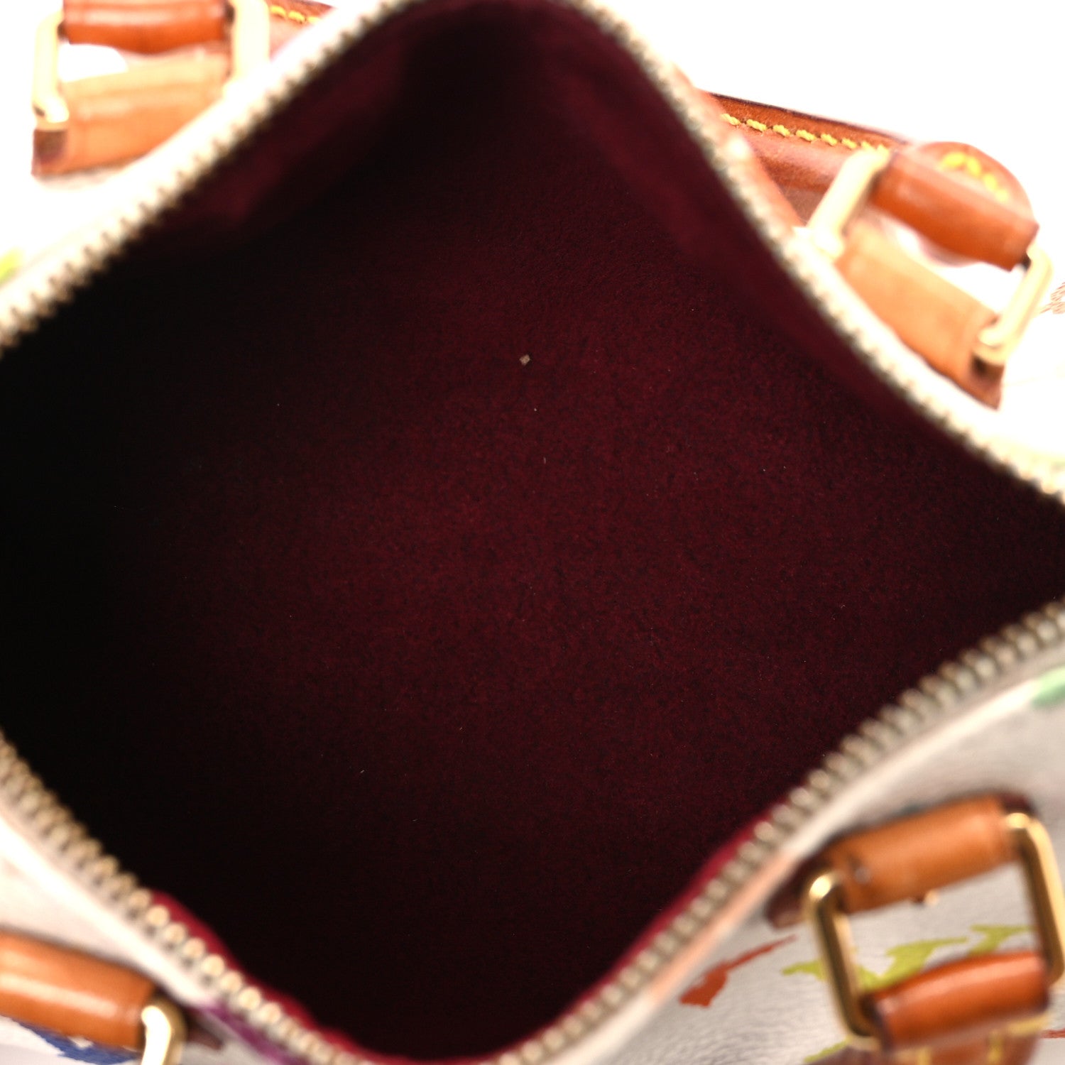 Louis Vuitton Monogram Multicolor Mini Sac HL Speedy White 5 of 10