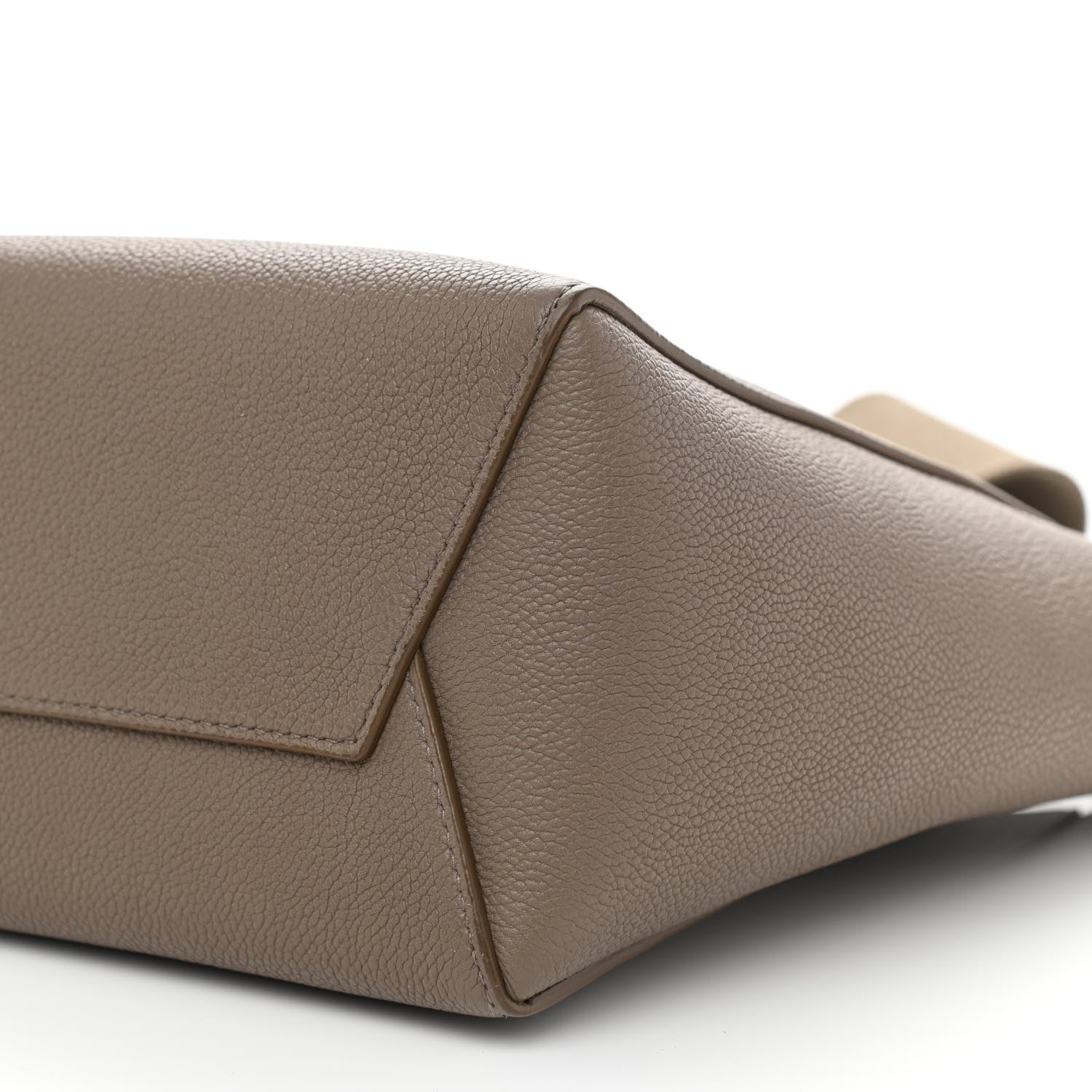 Celine Soft Grained Calfskin Small Sangle Bucket Bag Taupe 8 of 8