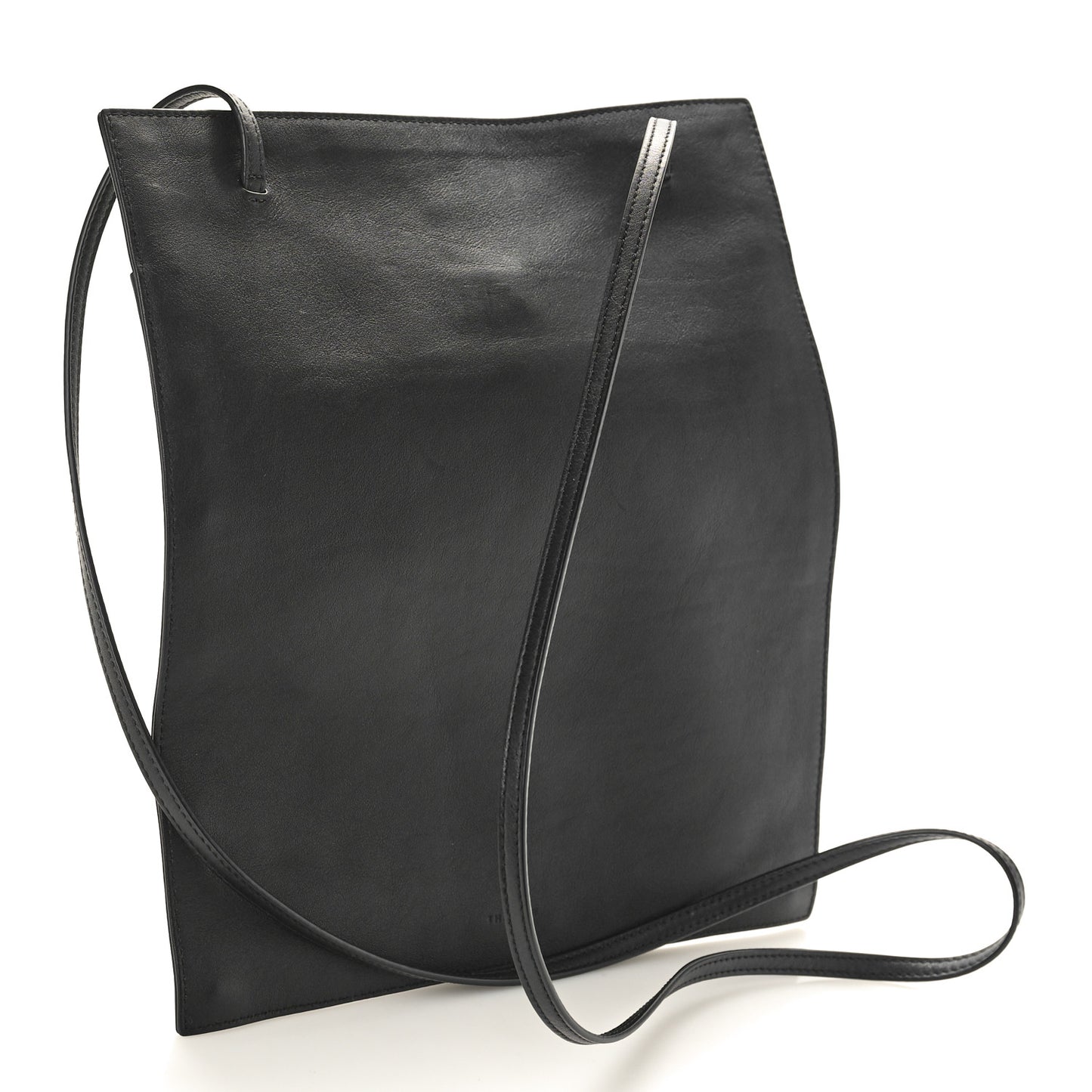 Calfskin Pocket Crossbody Black