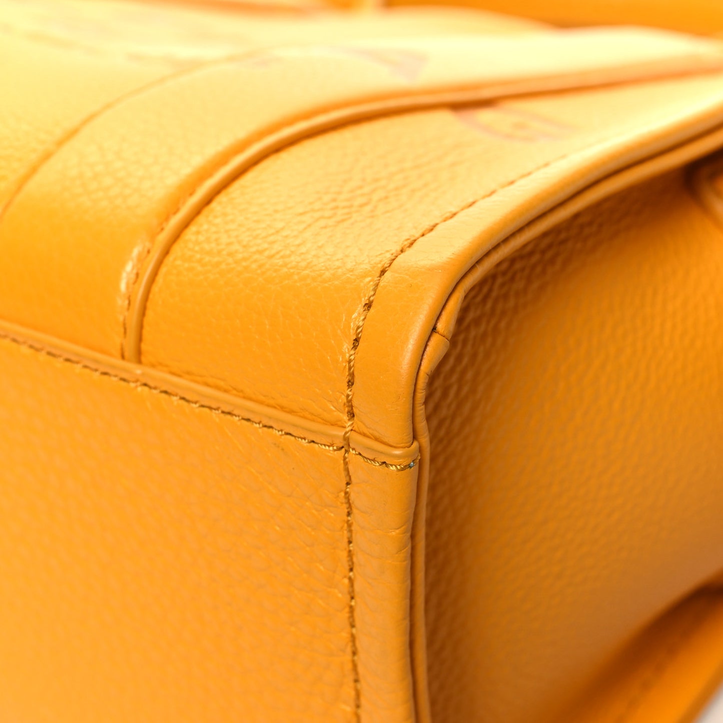 Grained Calfskin Small The Tote Bag Artisan Gold
