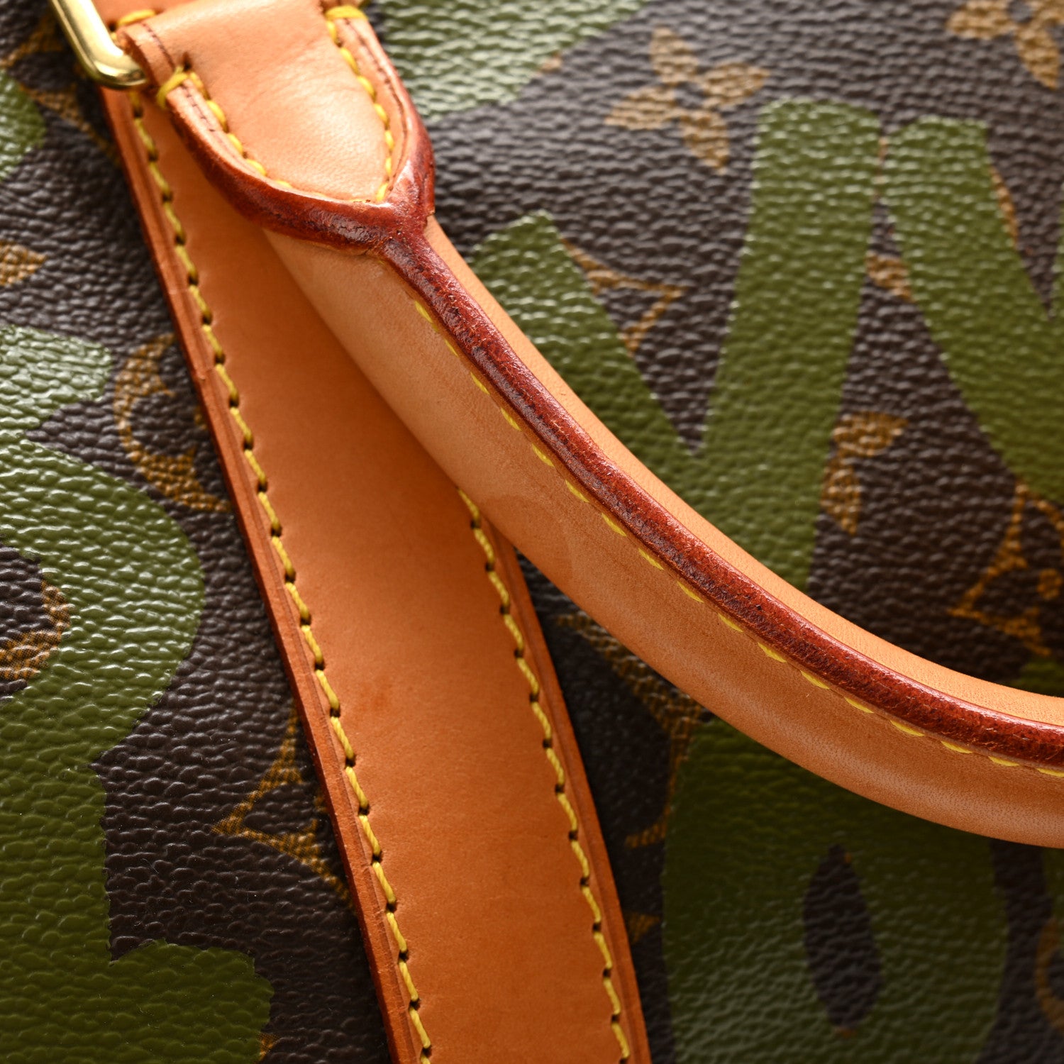 Louis Vuitton Graffiti Keepall 50 Kaki 12 of 17