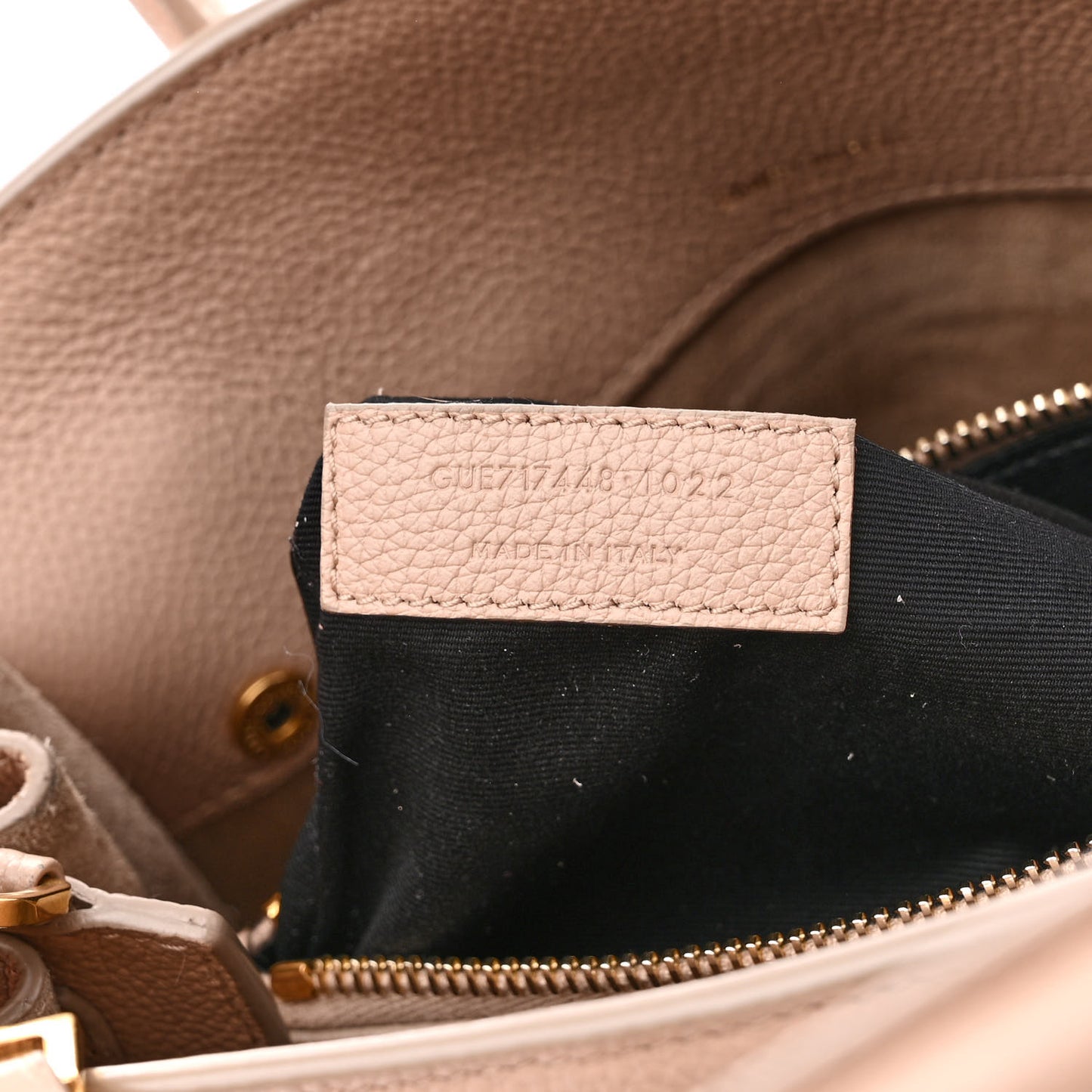 Grained Calfskin Baby Sac De Jour Souple Rose