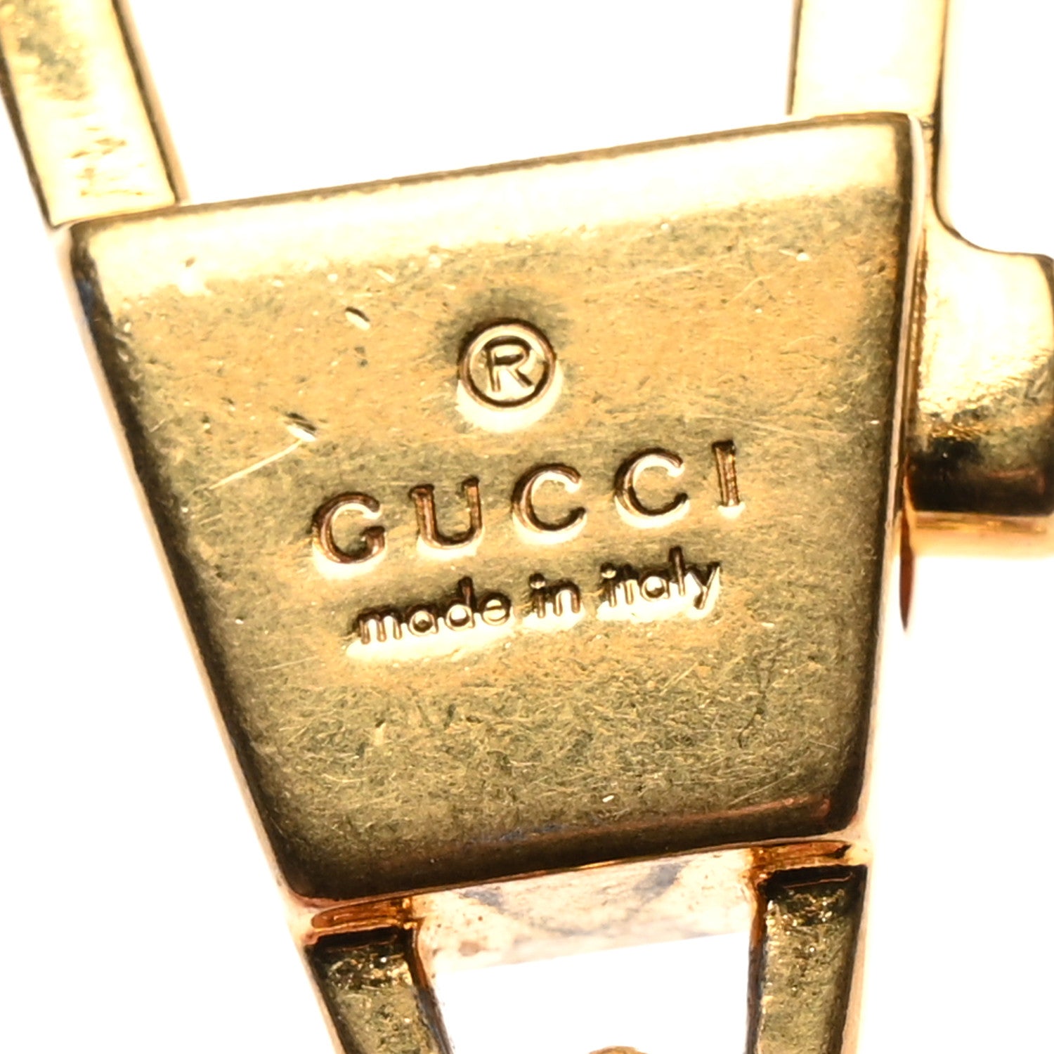 Gucci Horsebit 1955 Key Ring Gold 3 of 4