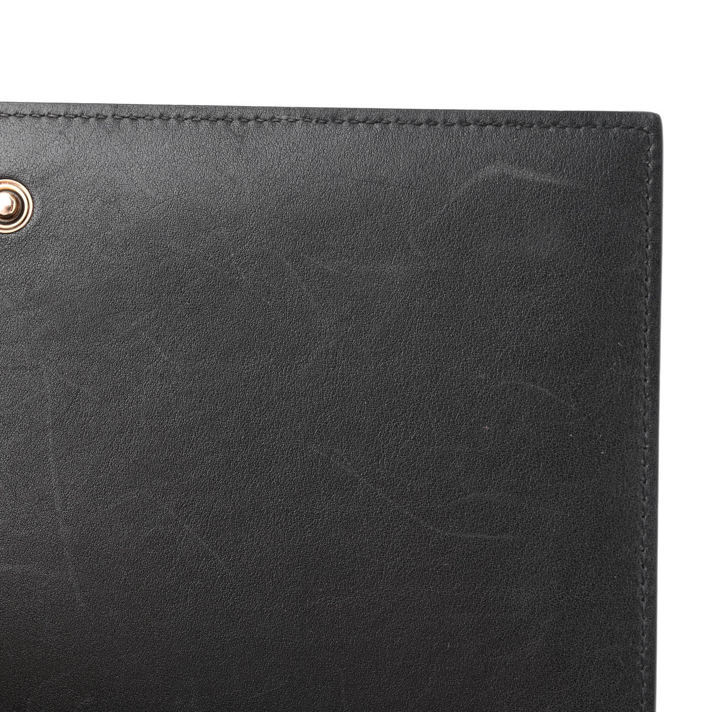 Patent Monogram Chain Wallet Tortoiseshell