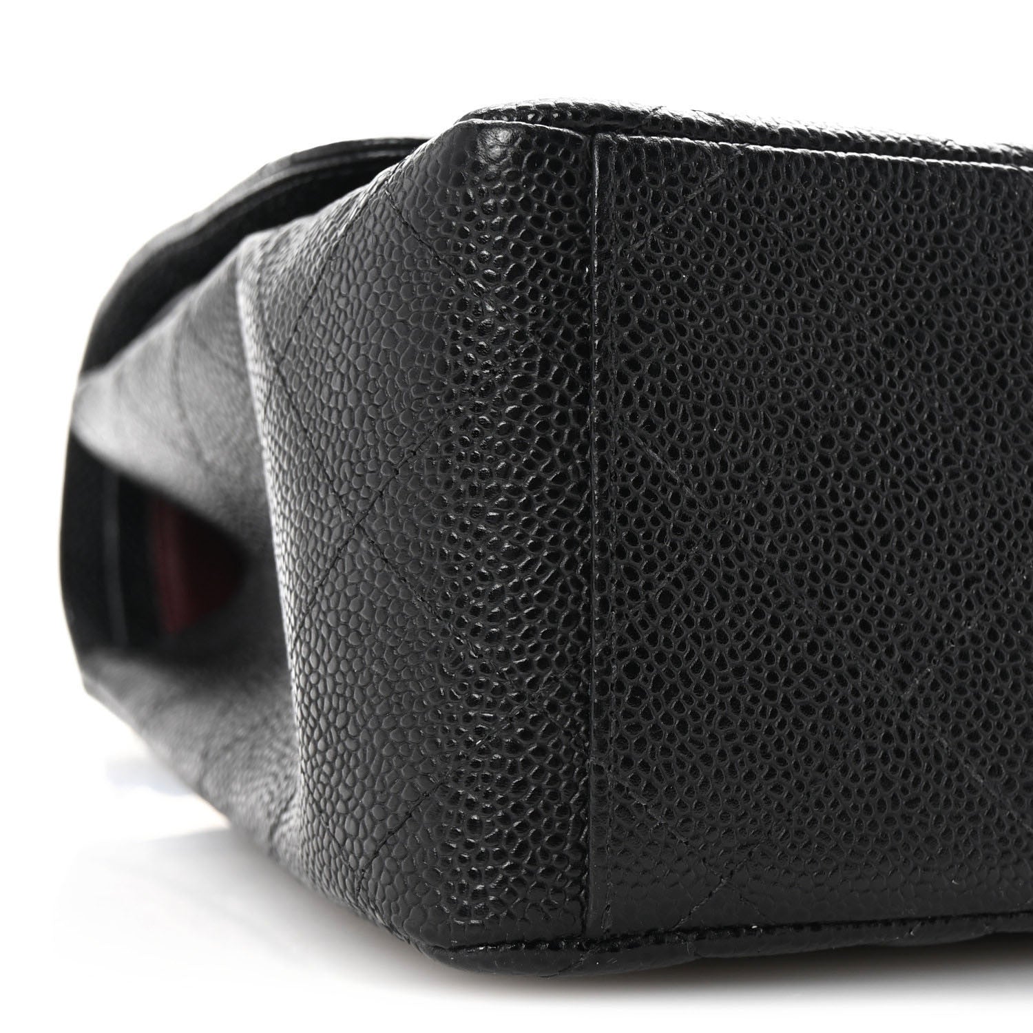 Chanel Caviar Quilted Maxi Double Flap Black 8 of 9