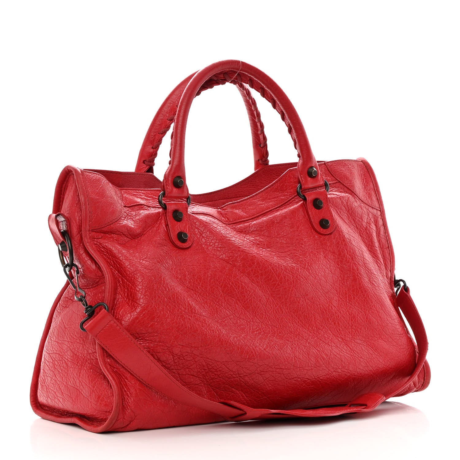 Balenciaga Agneau Classic Hardware City Rouge Cardinal 3 of 22
