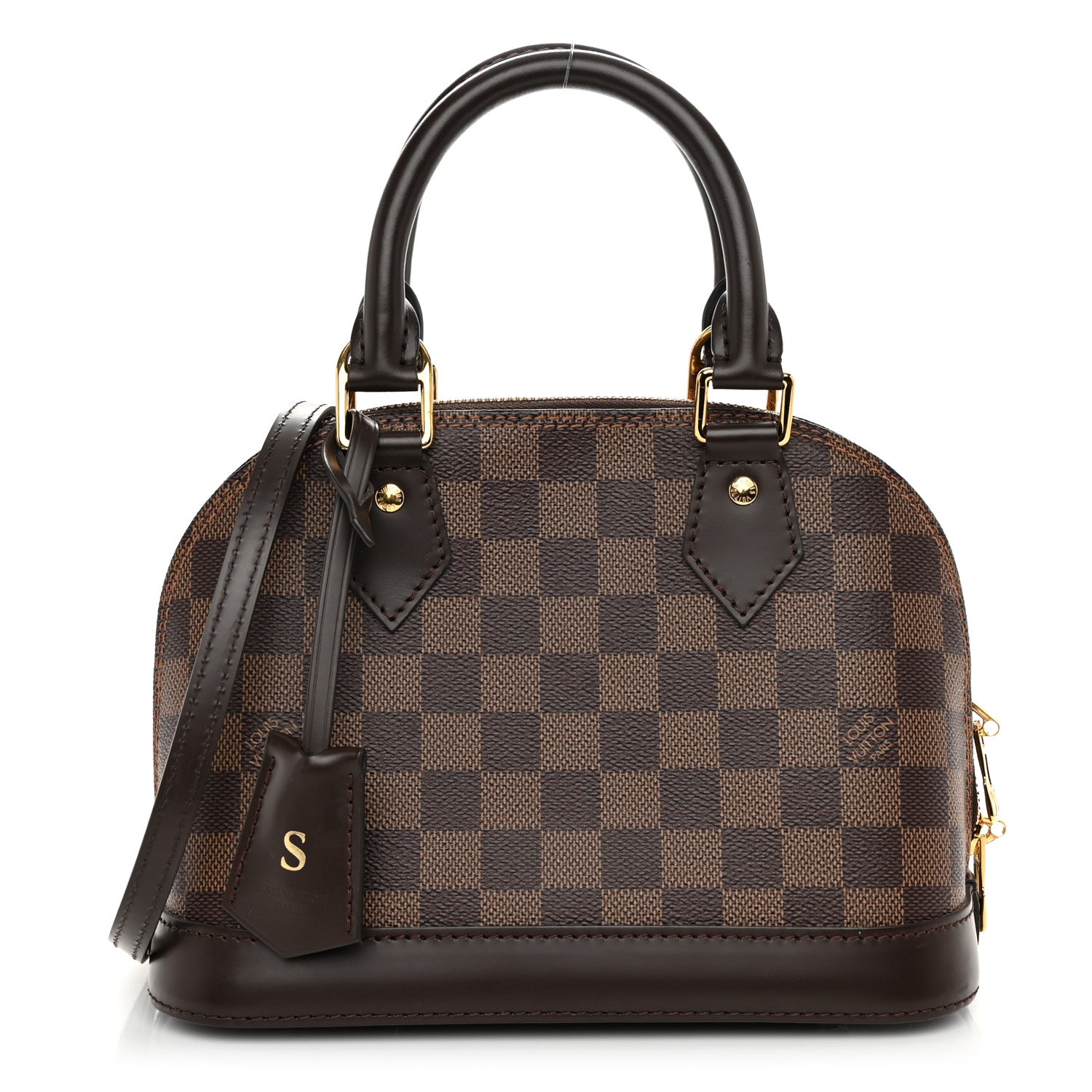 Louis Vuitton Damier Ebene Alma BB 1 of 11