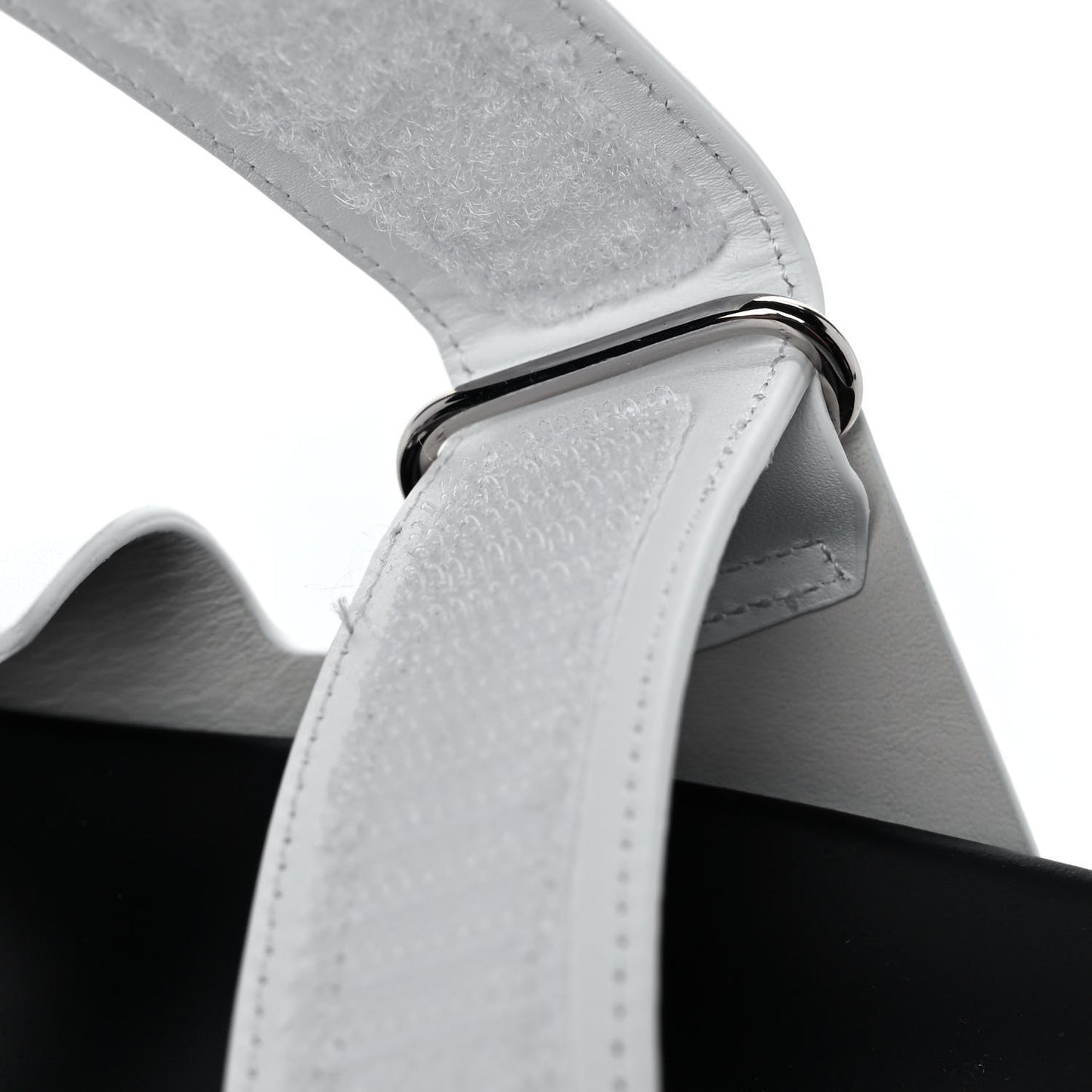Calfskin Womens Chypre Sandals 38.5 White