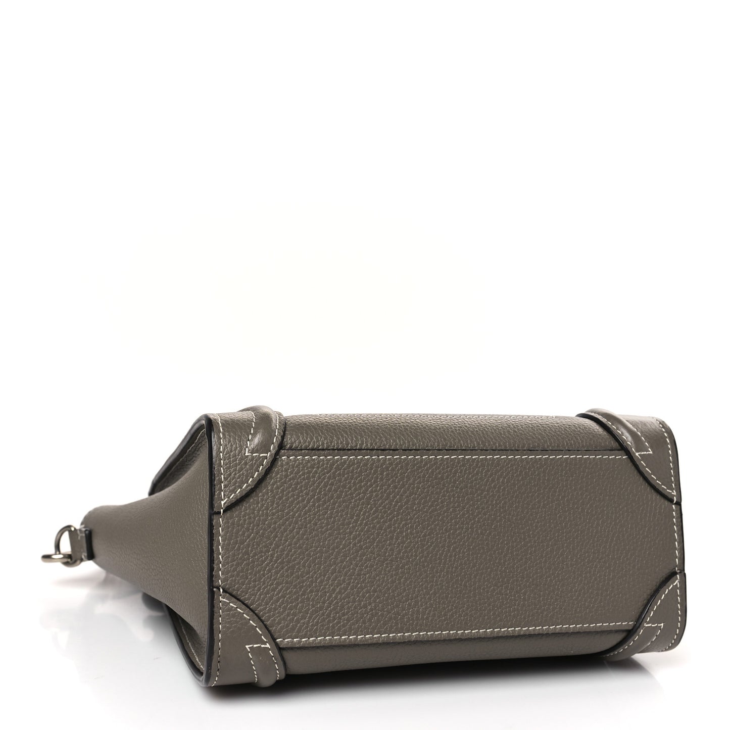 Drummed Calfskin Nano Luggage Souris