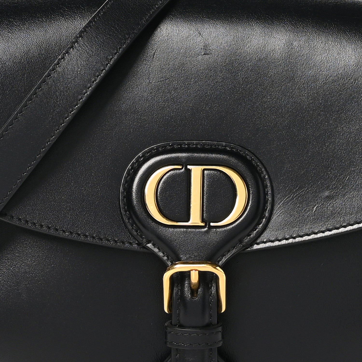 Christian Dior Box Calfskin Medium Bobby Flap Black 7 of 11