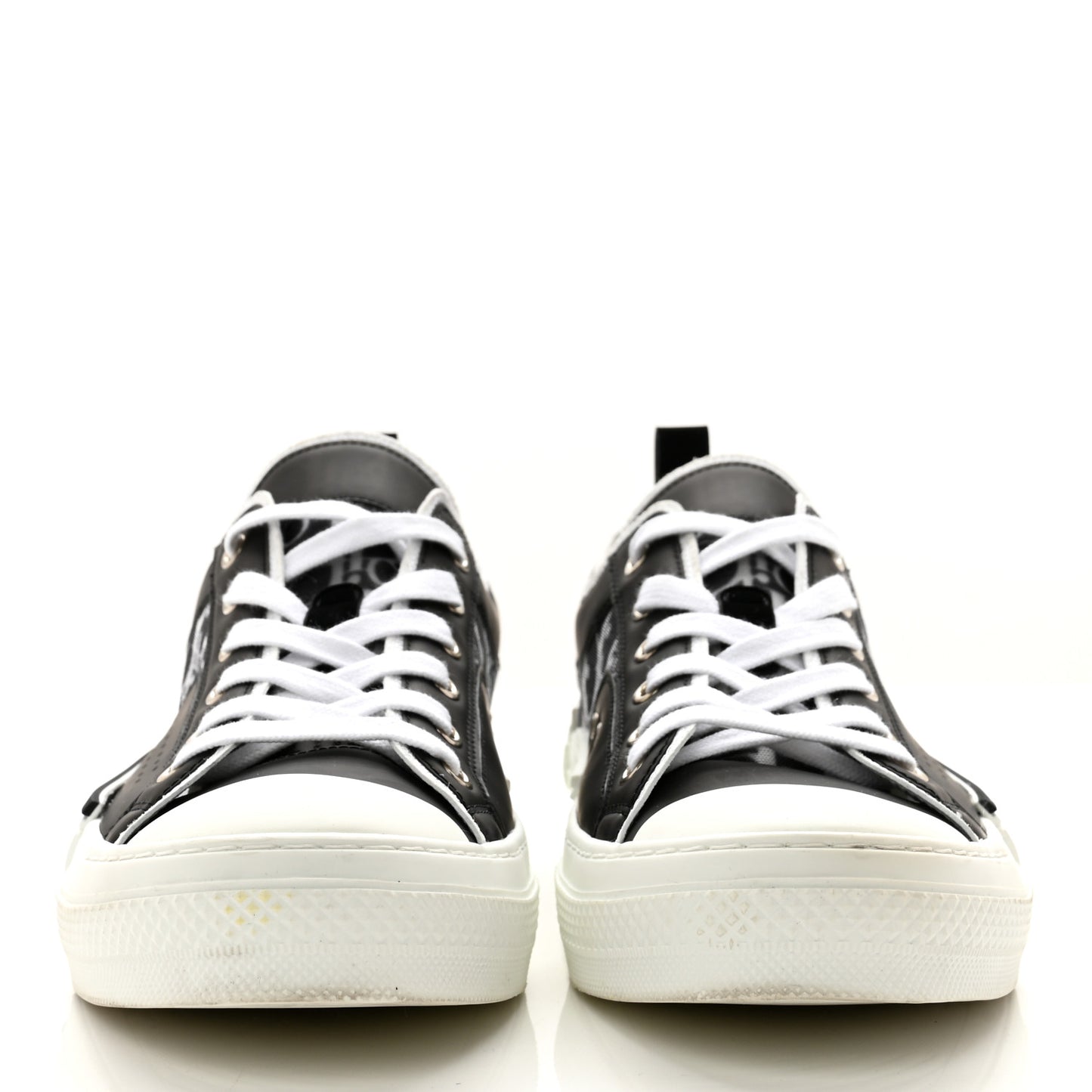 Technical Canvas Oblique B23 Low Top Mens Sneakers 43 Black