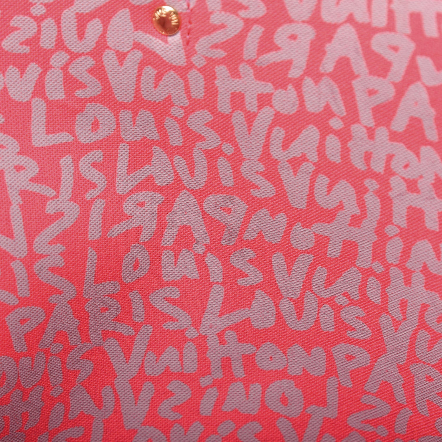 Louis Vuitton Monogram Graffiti Neverfull GM Fuchsia 9 of 12