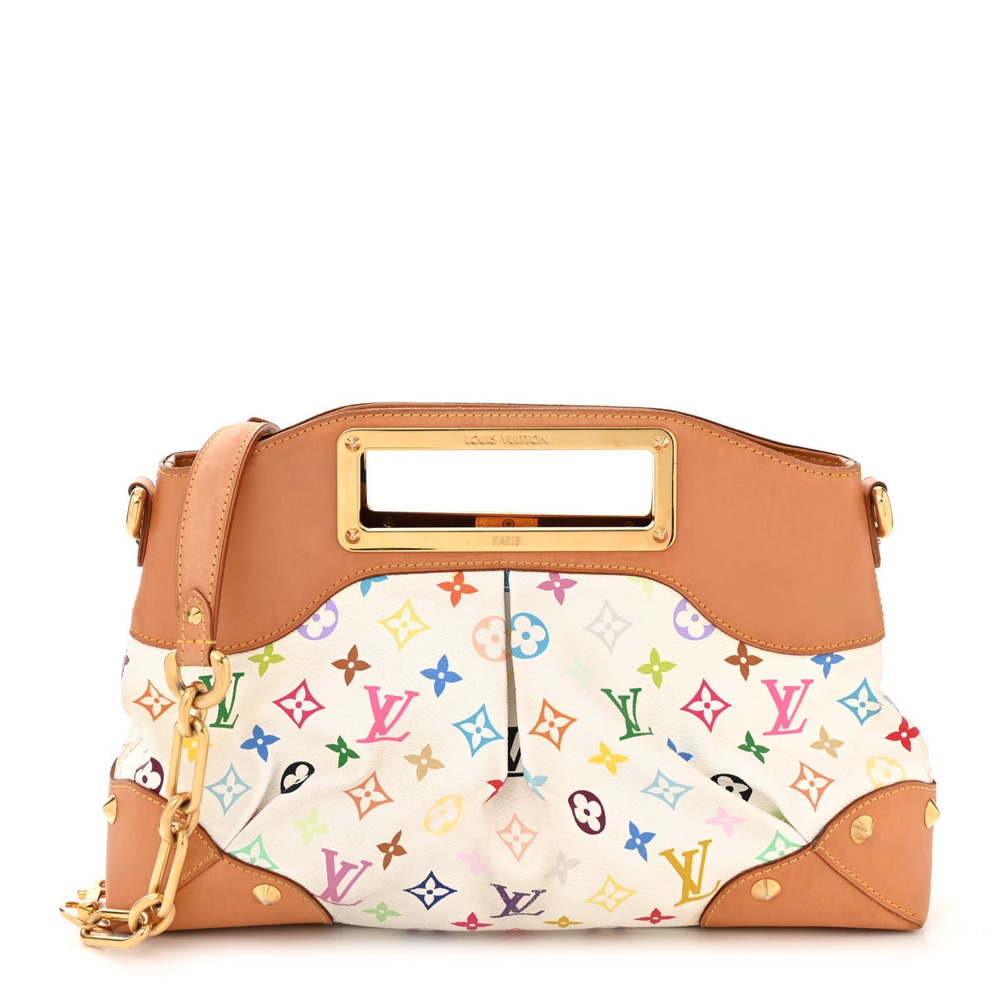 Monogram Multicolor Judy MM White