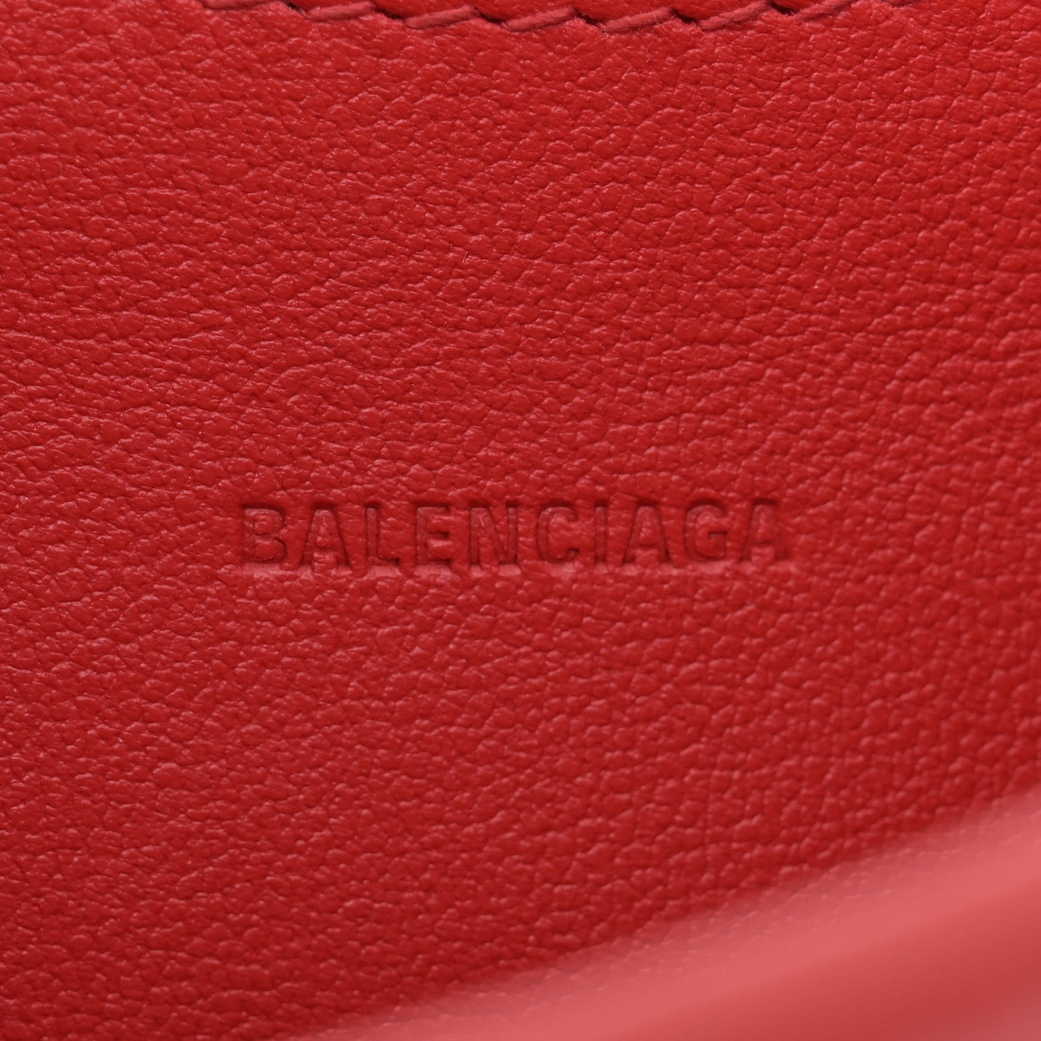Balenciaga Smooth Calfskin Neo Classic Brass Hardware Mini City Red 6 of 17