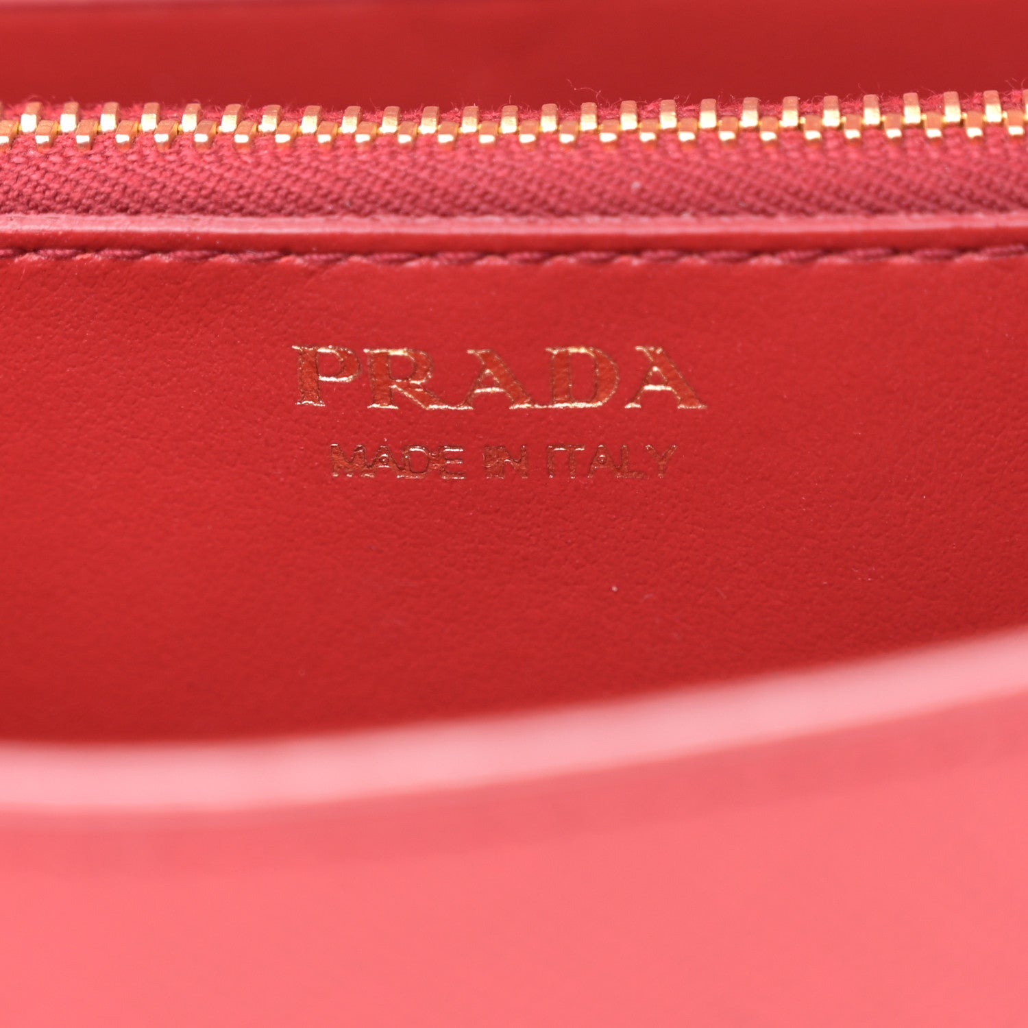 Prada Saffiano Wallet With Shoulder Strap Fuoco 6 of 11