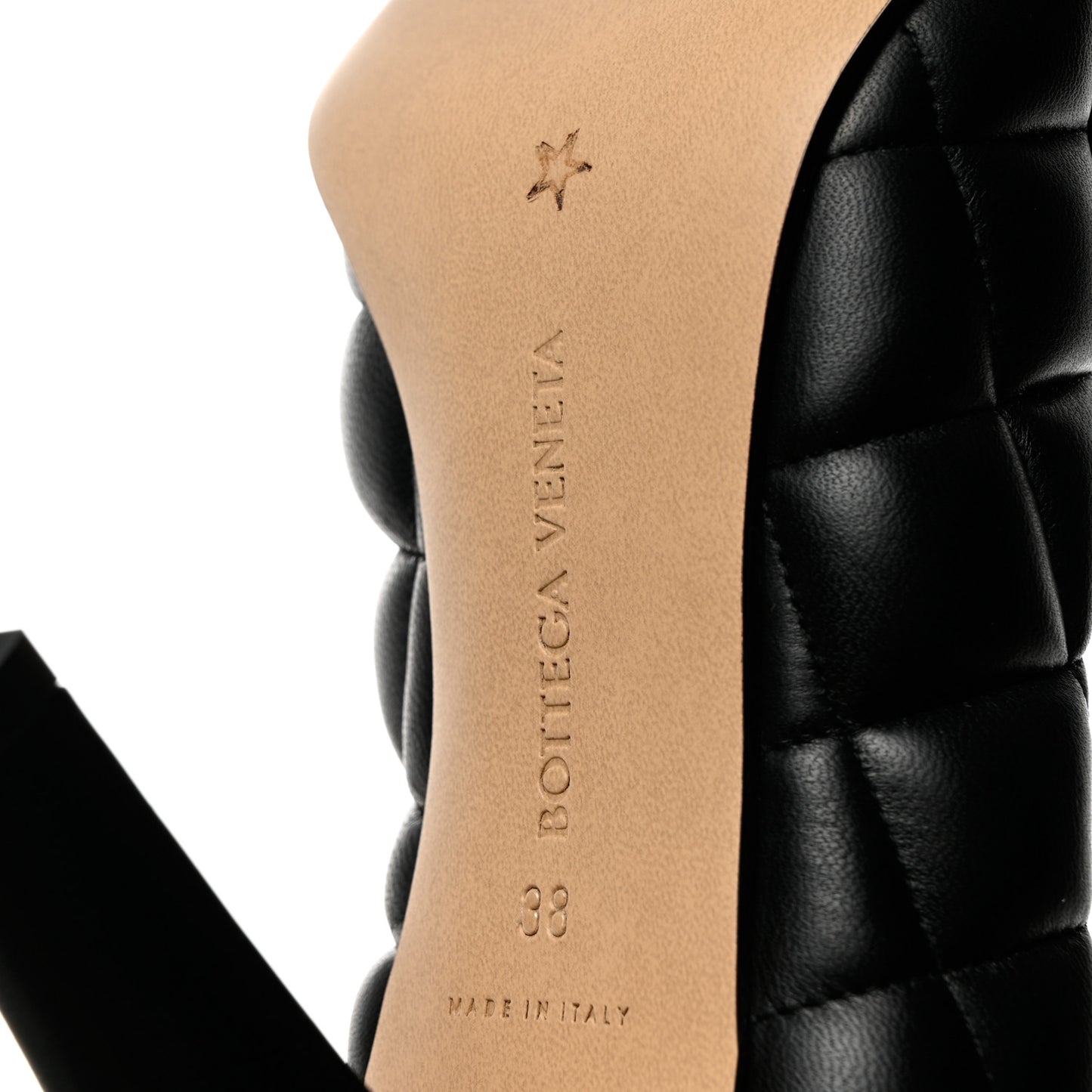 Nappa Matelasse Padded Dream Pumps 38 Black