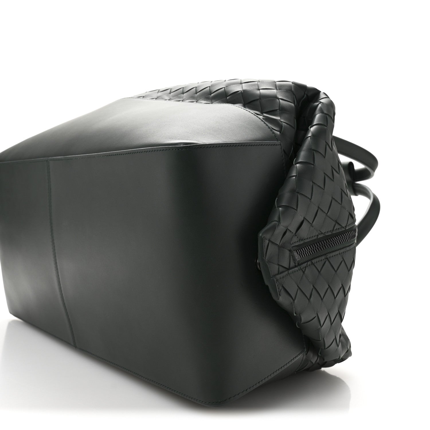 Bottega Veneta Nappa Intrecciato Travel Duffel Bag Raintree 9 of 13